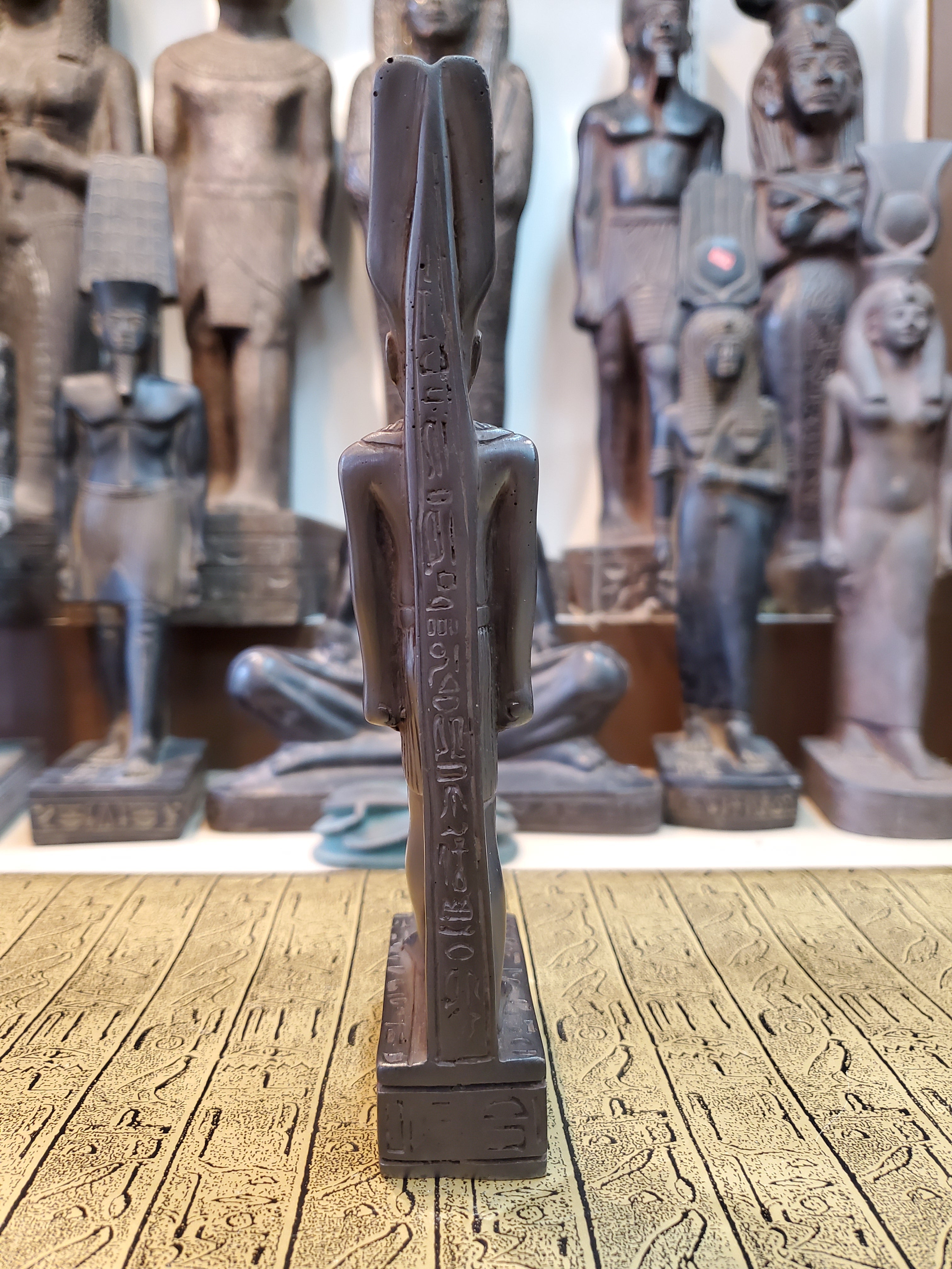 Stone Amun Statue - Made in Egypt