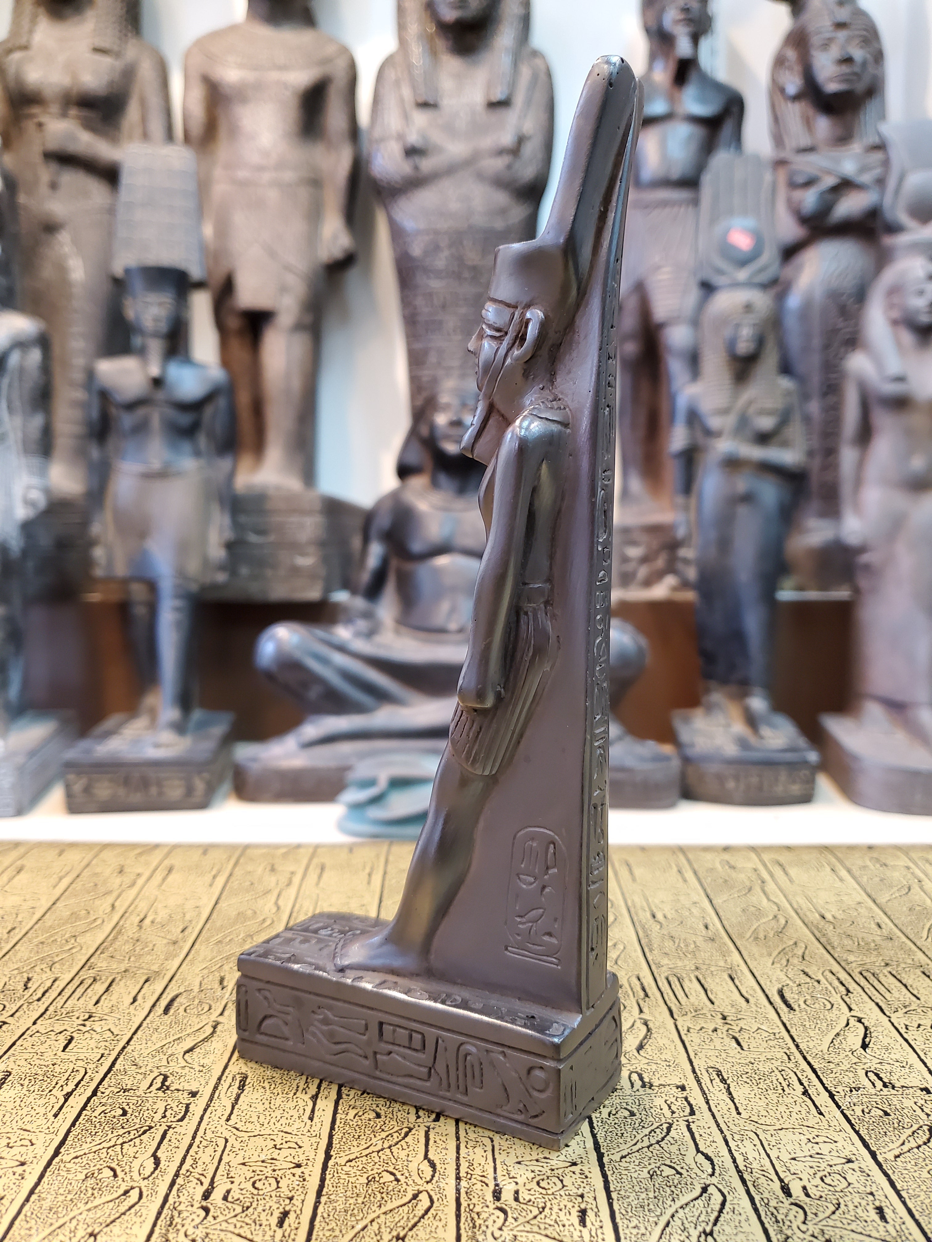 Stone Amun Statue - Made in Egypt