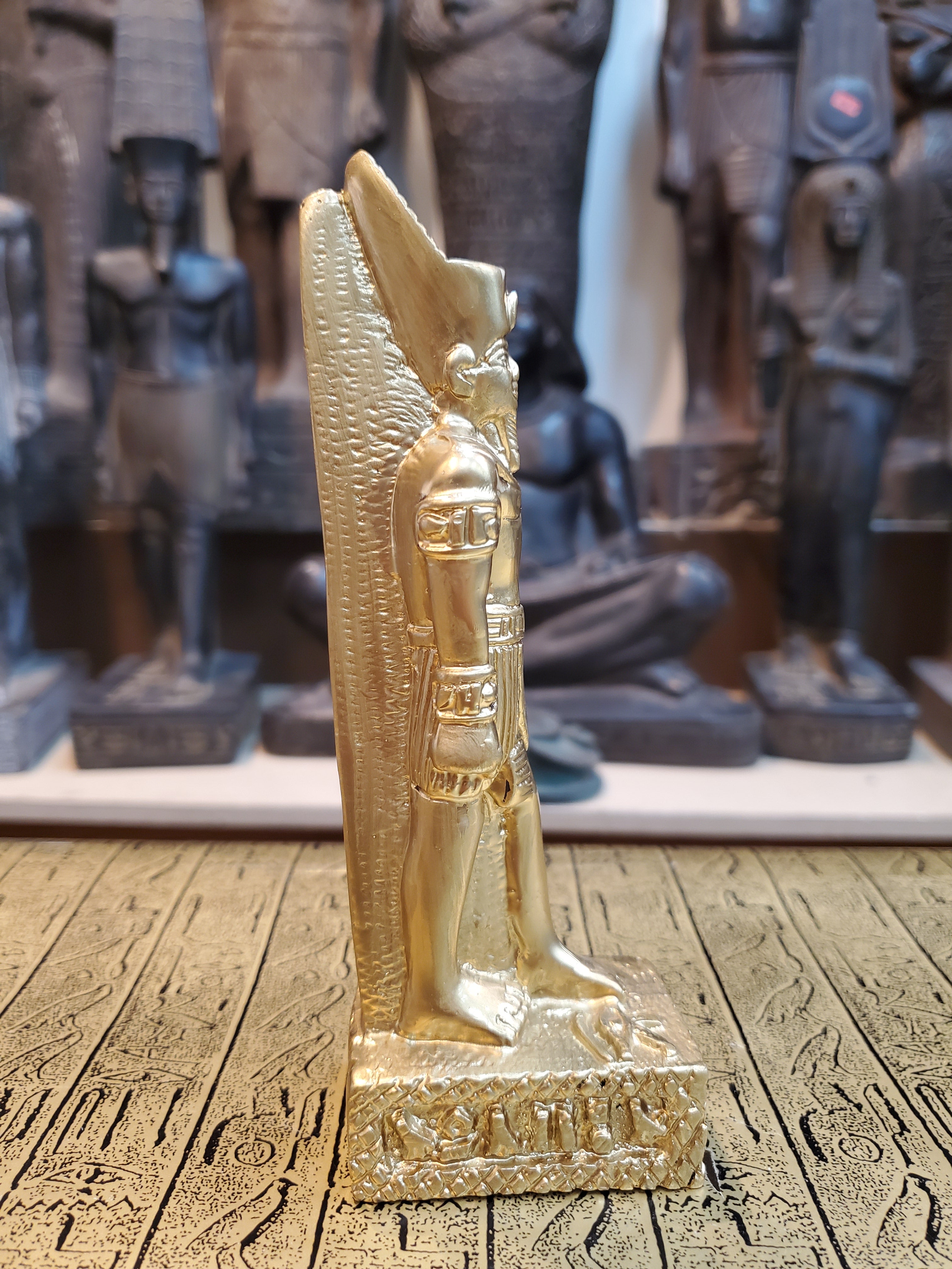 Golden Amun Statue - Made in Egypt