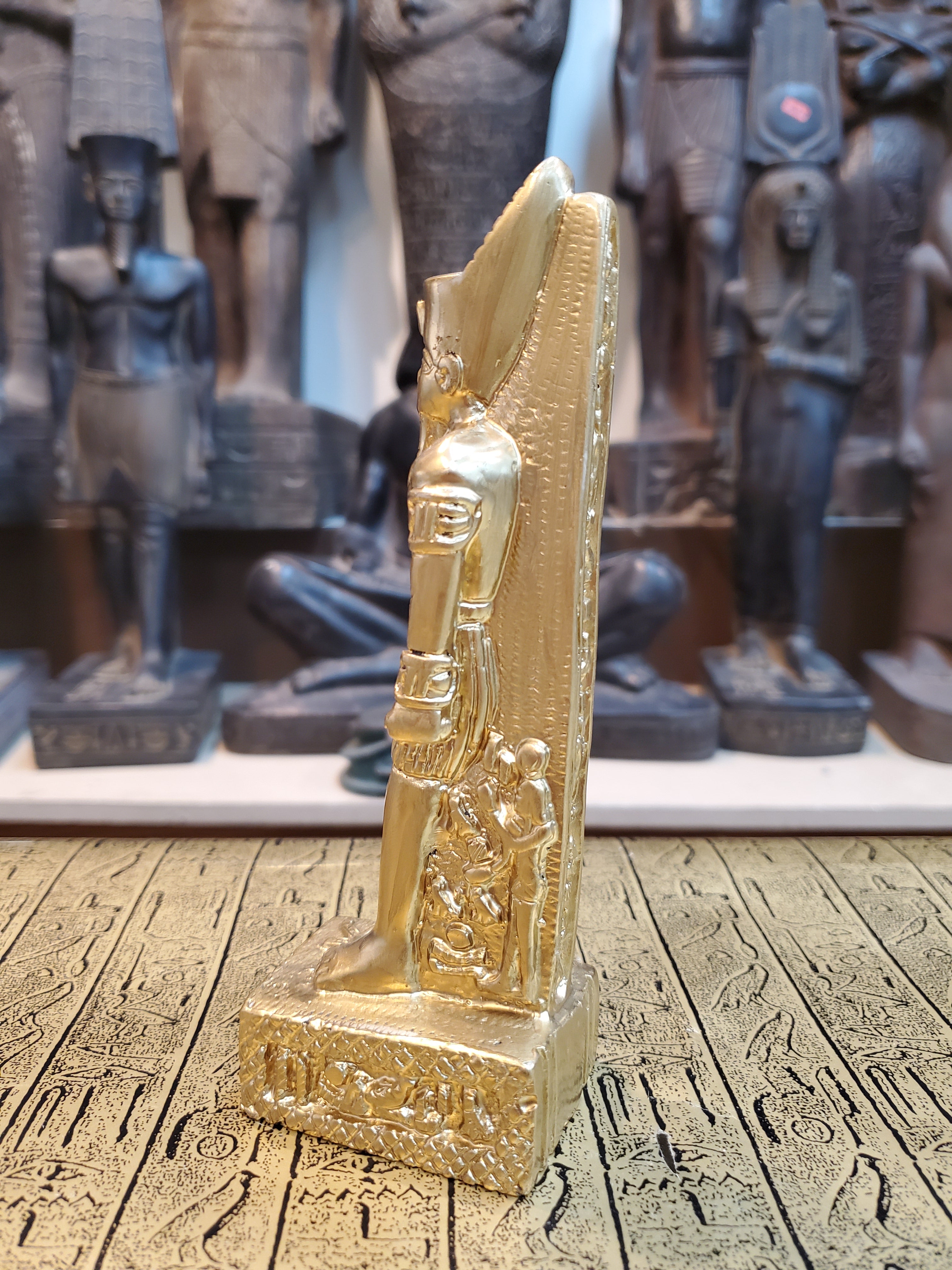 Golden Amun Statue - Made in Egypt