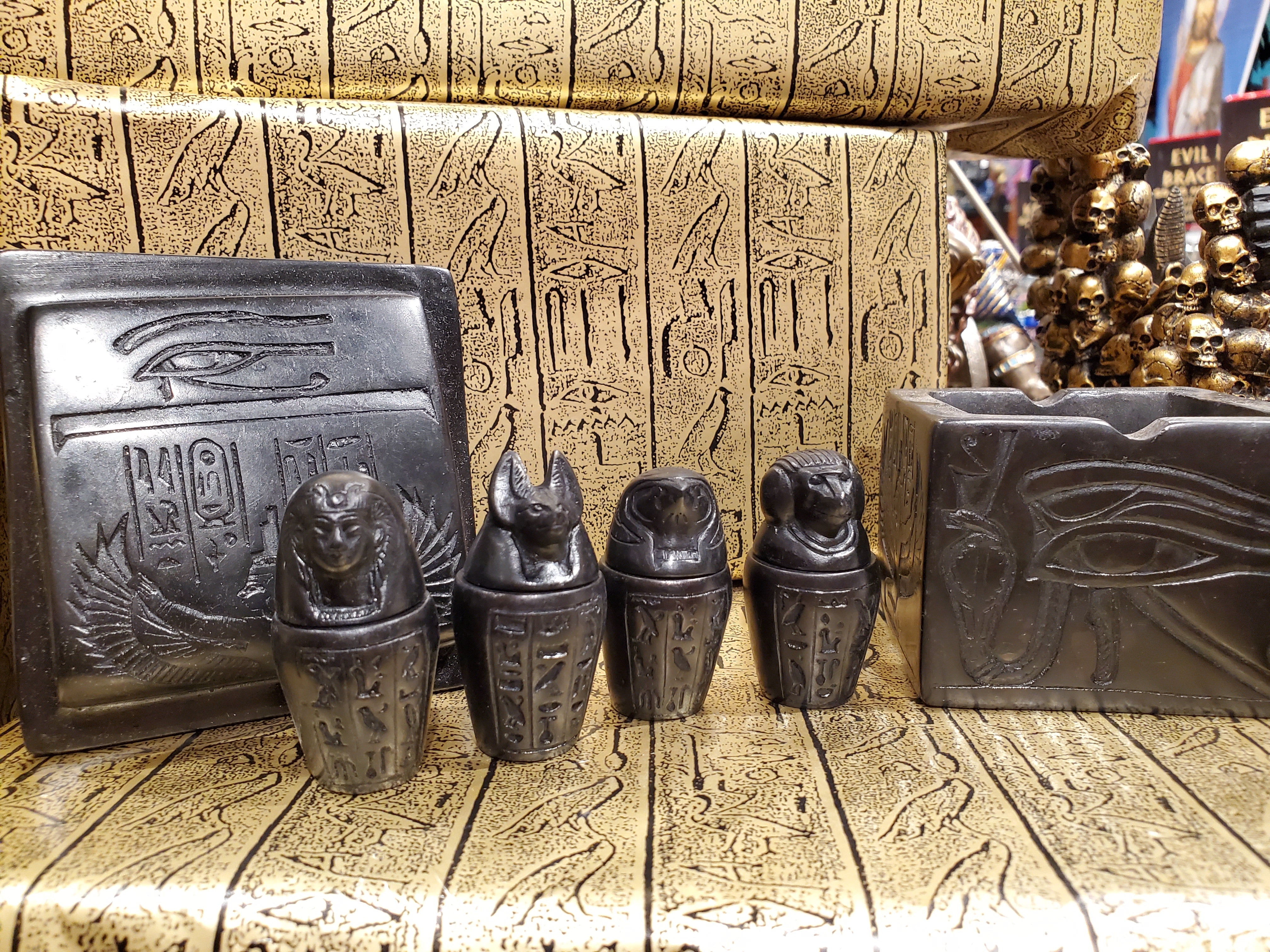 Canopic Jars Shrine