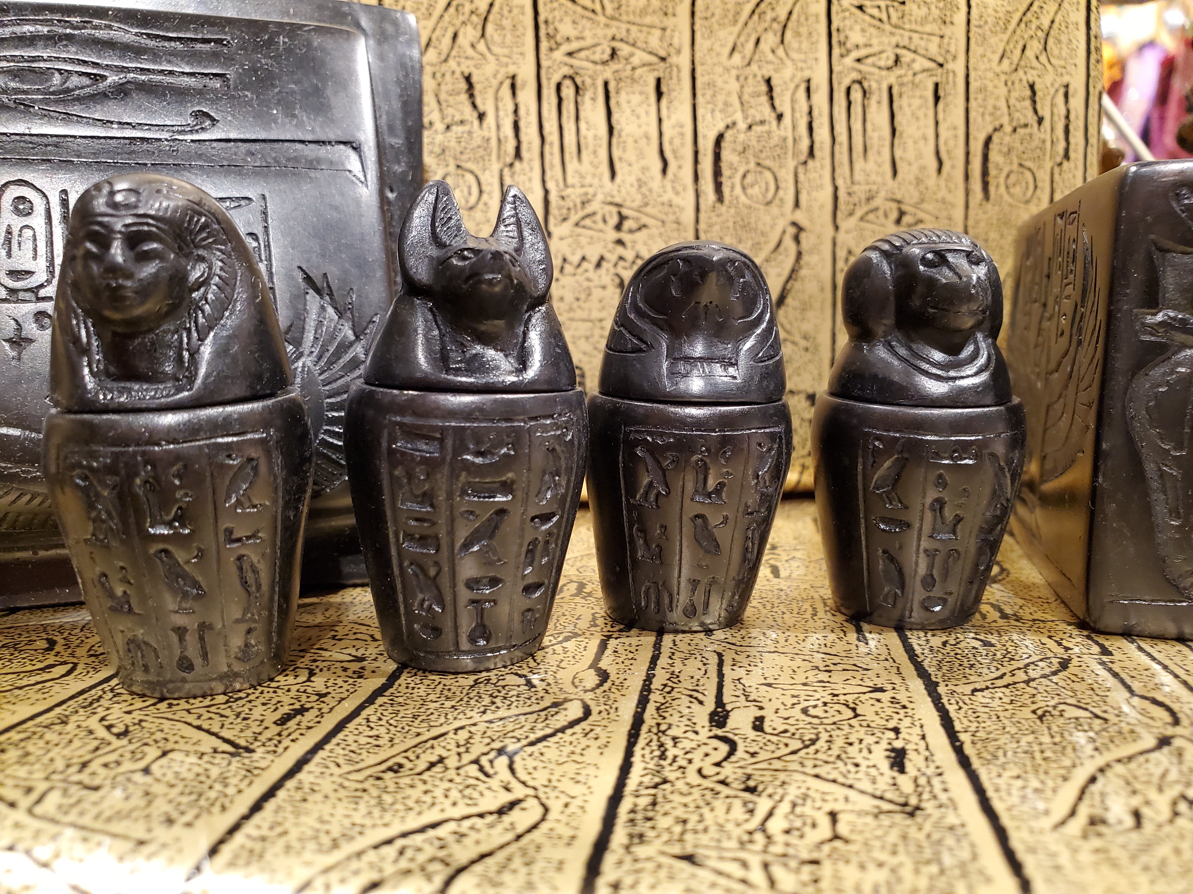 Canopic Jars Shrine