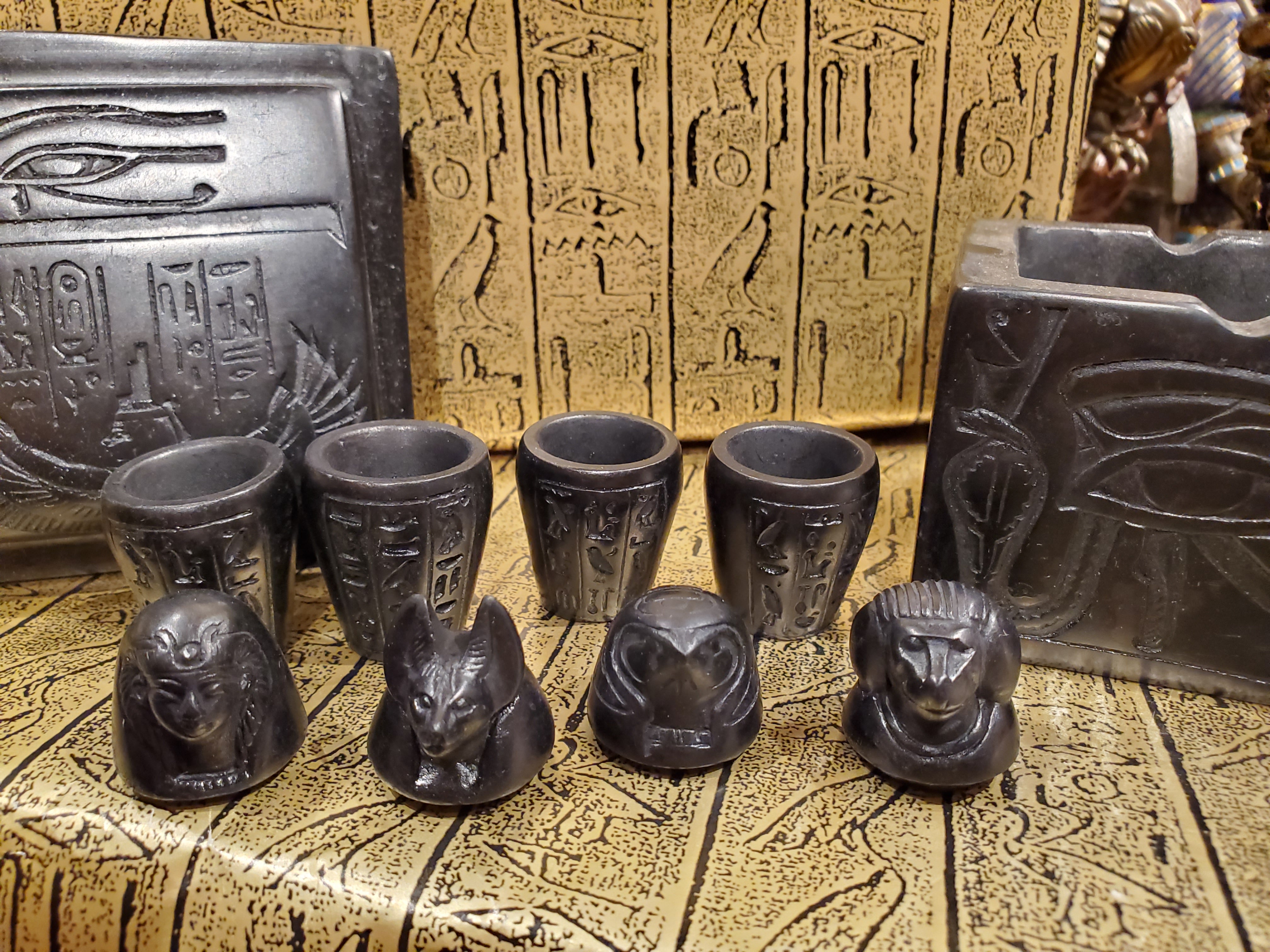 Canopic Jars Shrine