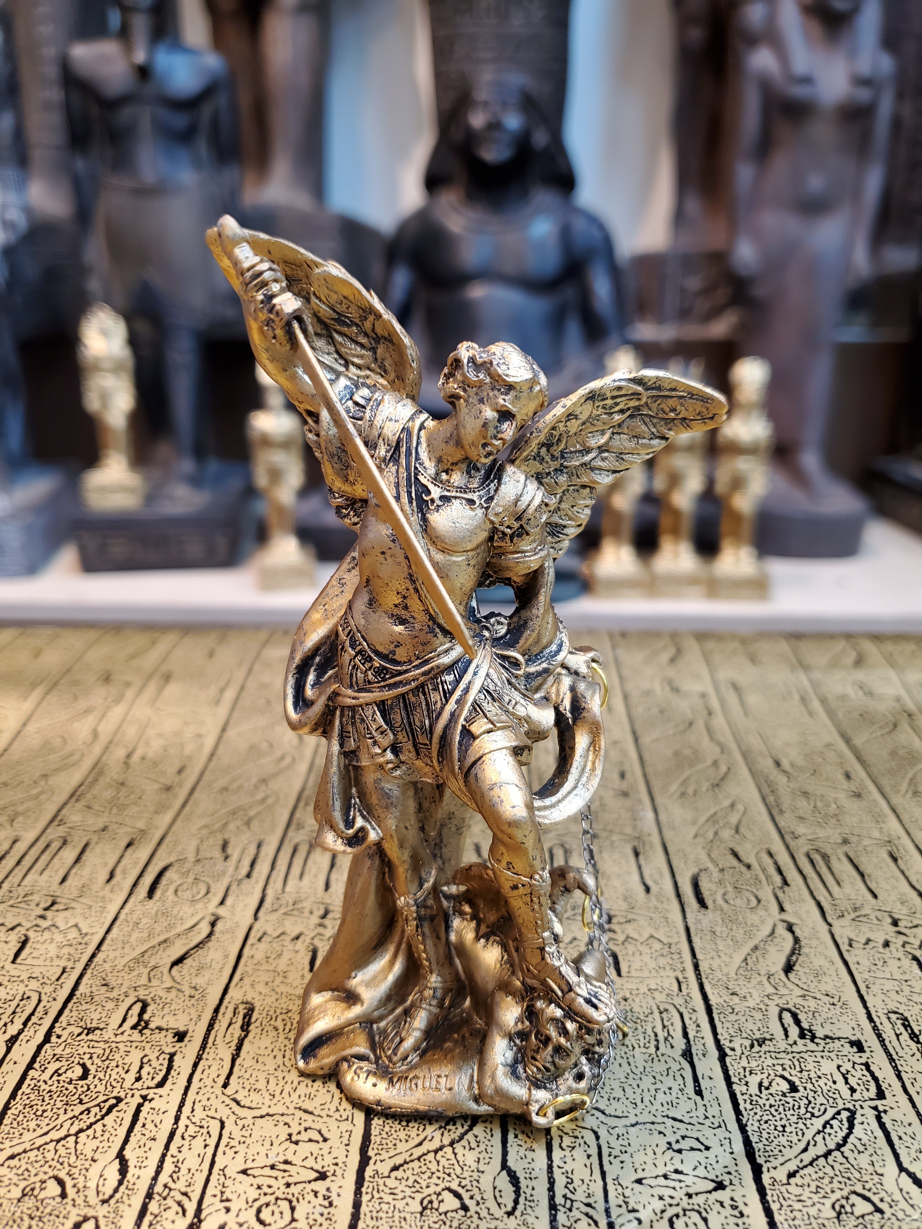 Saint Michael Mini Statue