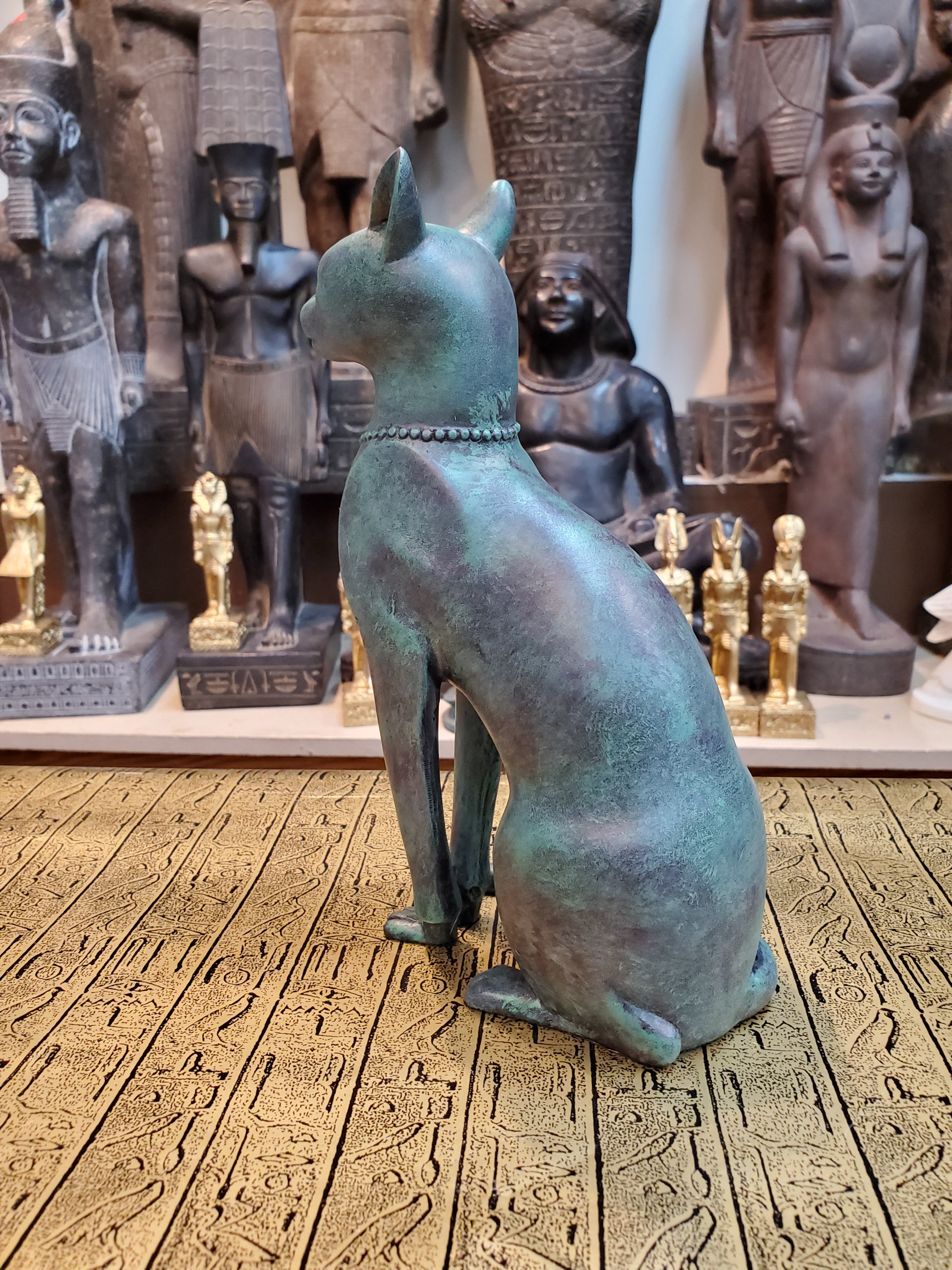 Bastet Statue - Bronze Finish