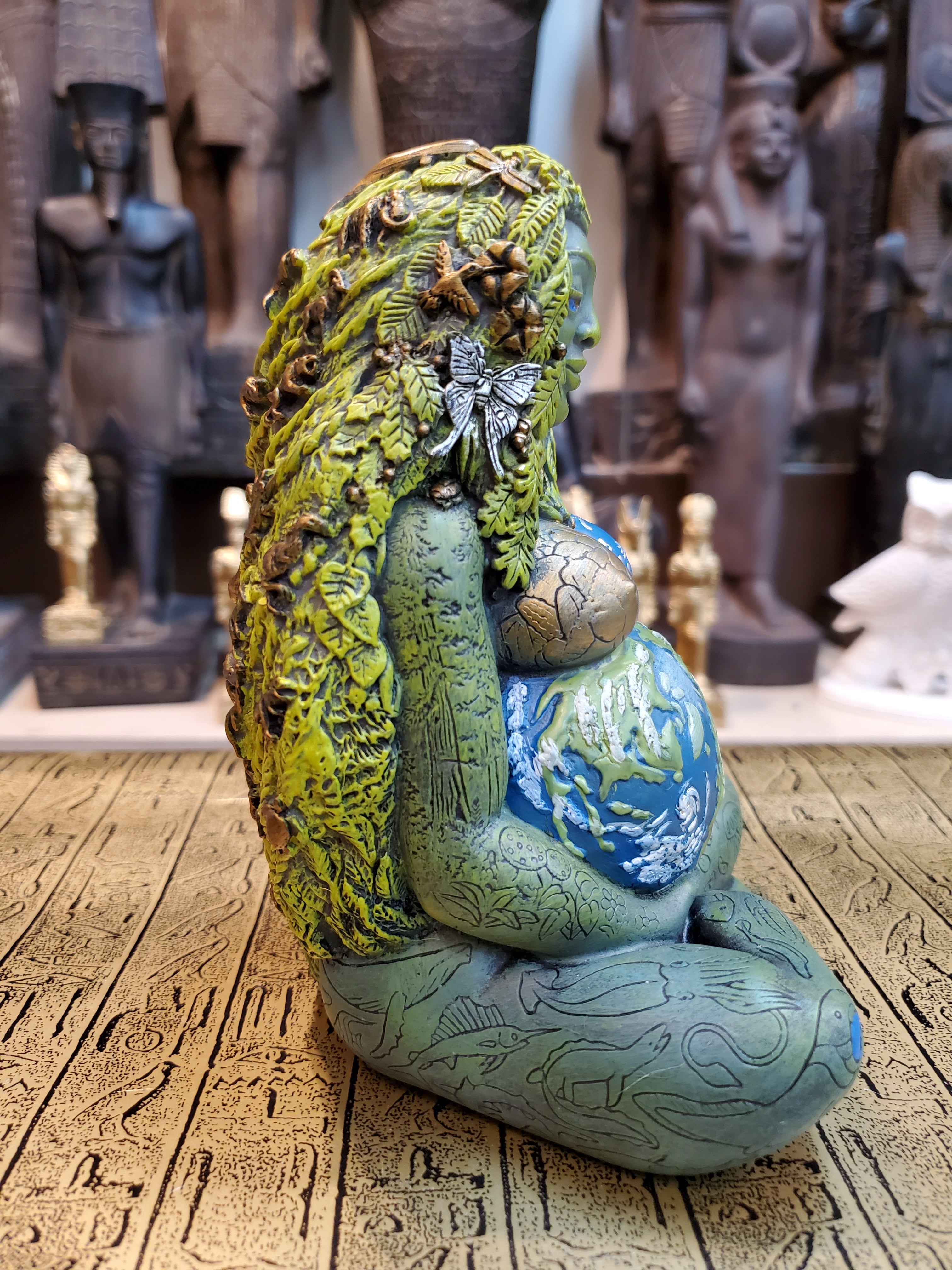 Gaia Mother Earth Goddess Statue