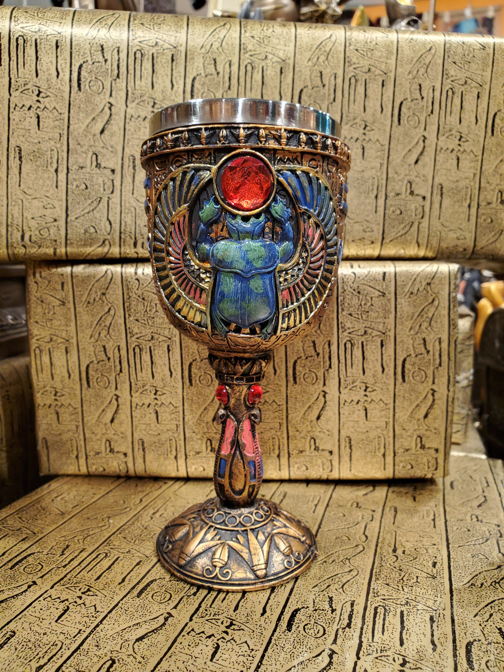 Scarab Goblet
