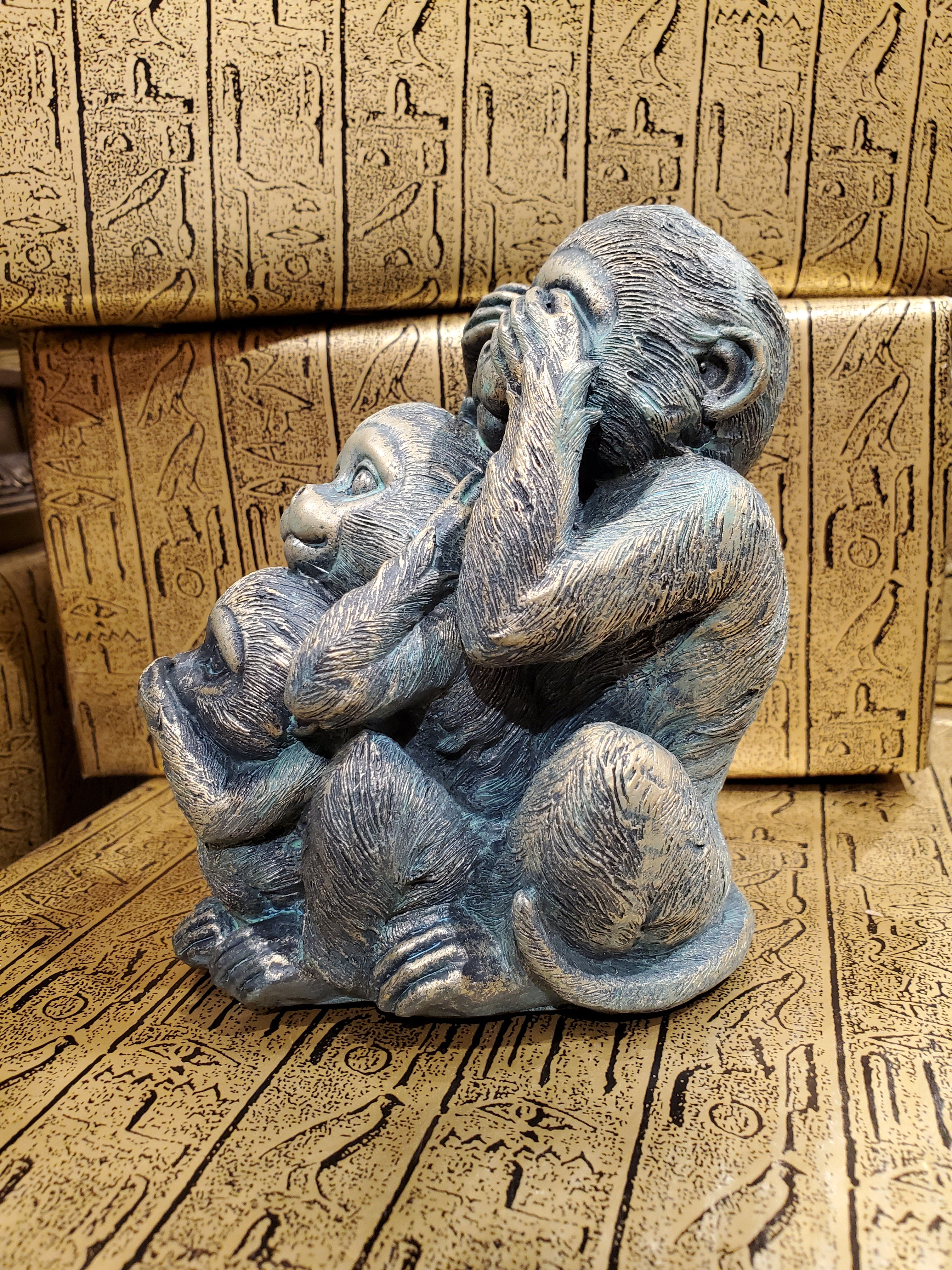 Hear No Evil, Speak No Evil, See No Evil Monkeys