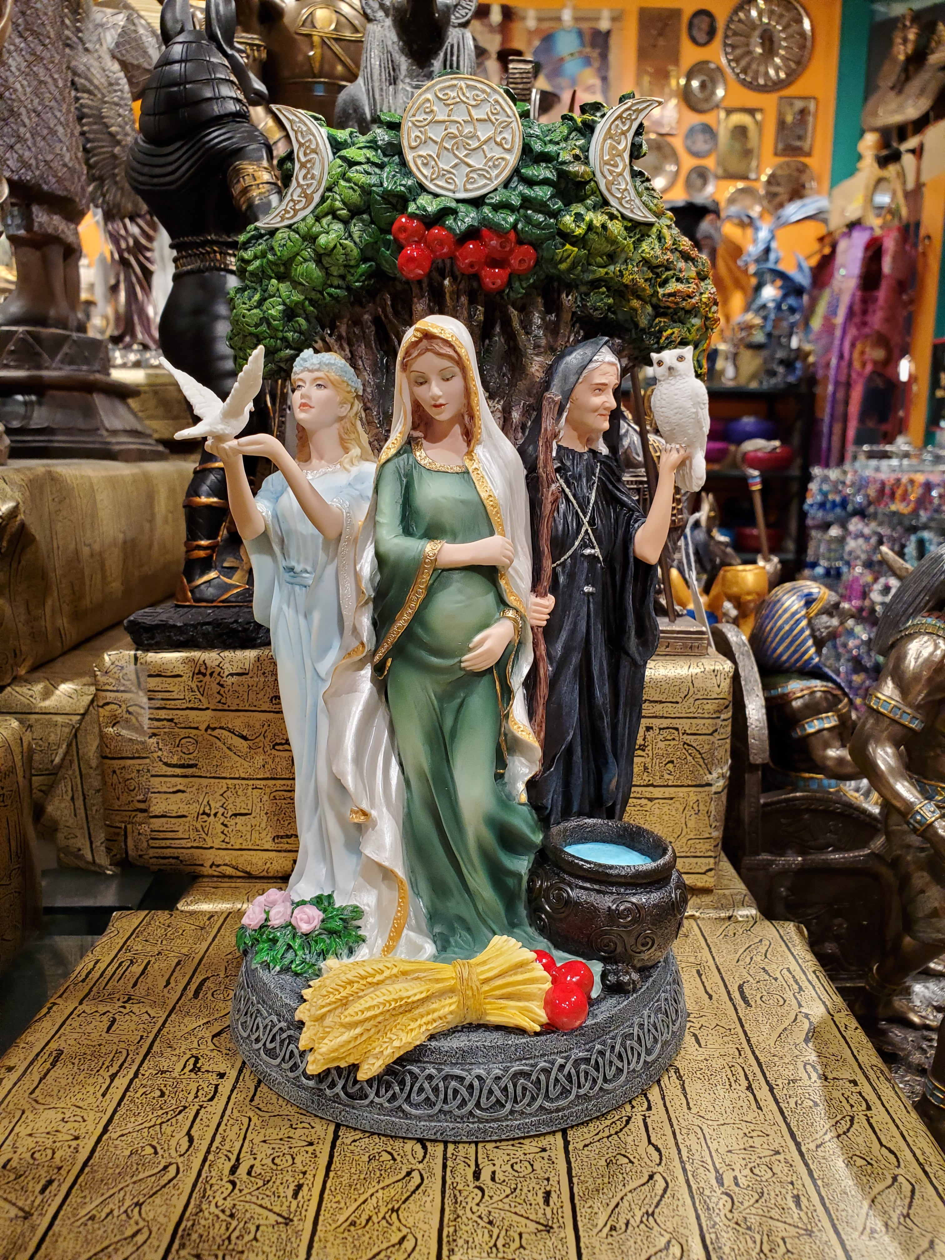 Maiden, Mother & Crone Statue