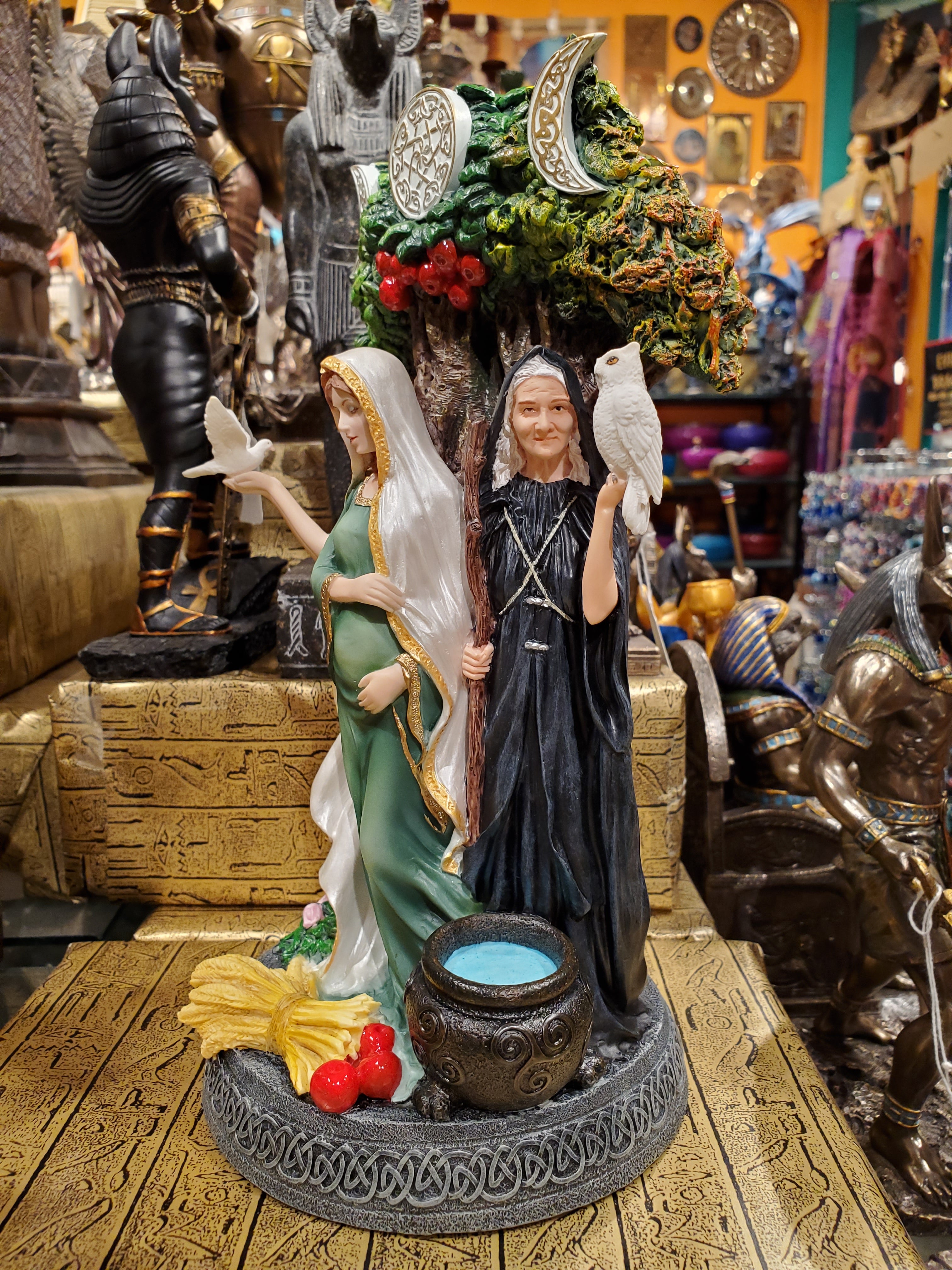 Maiden, Mother & Crone Statue