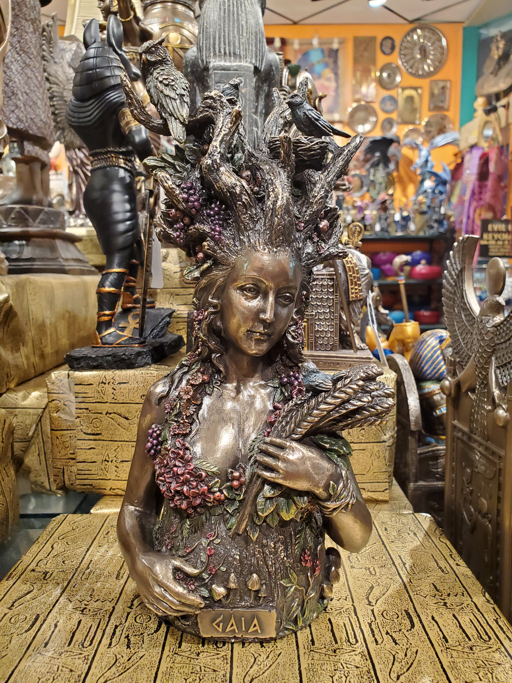 Gaia Mother Earth Goddess Statue