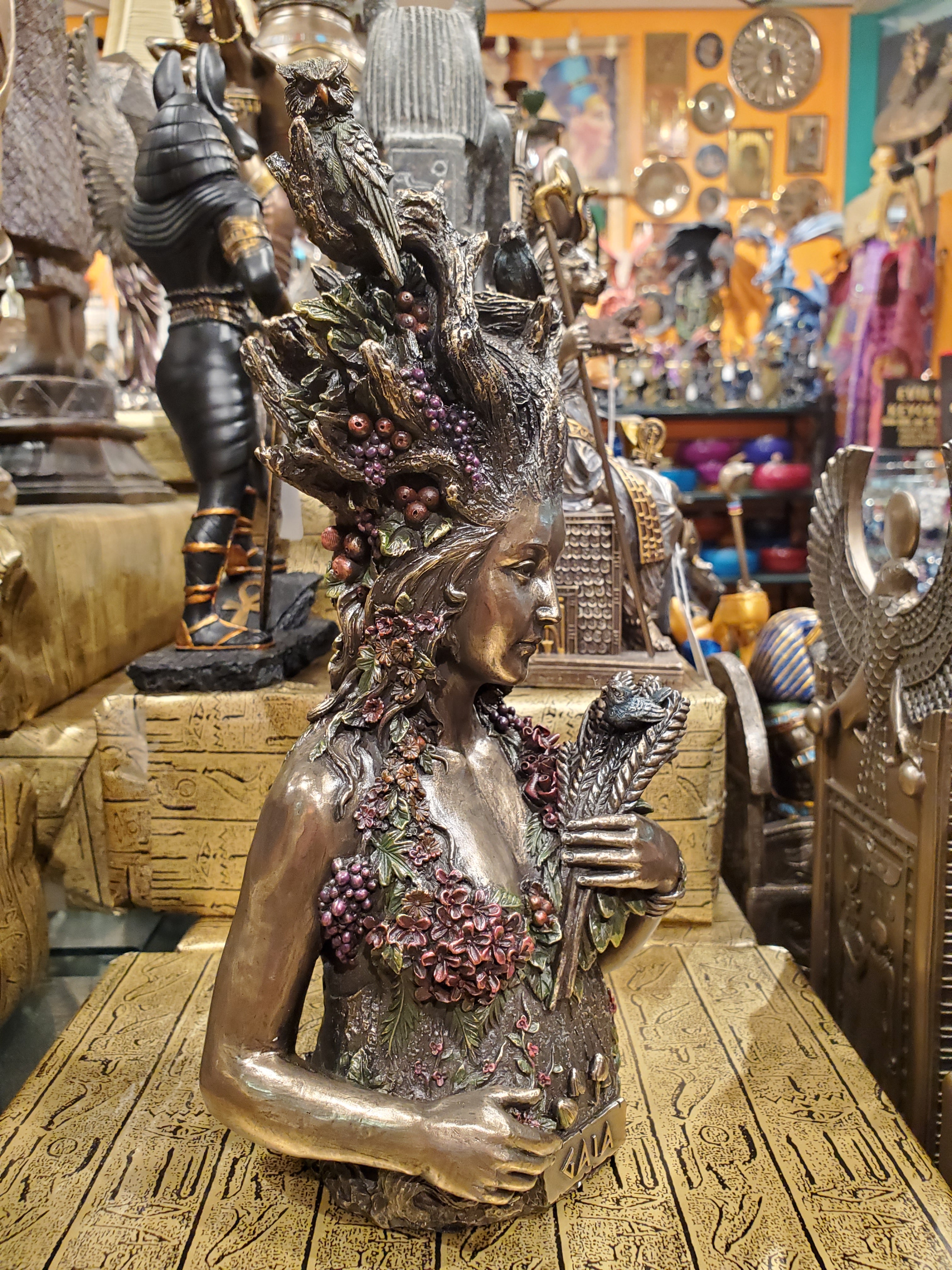 Gaia Mother Earth Goddess Statue