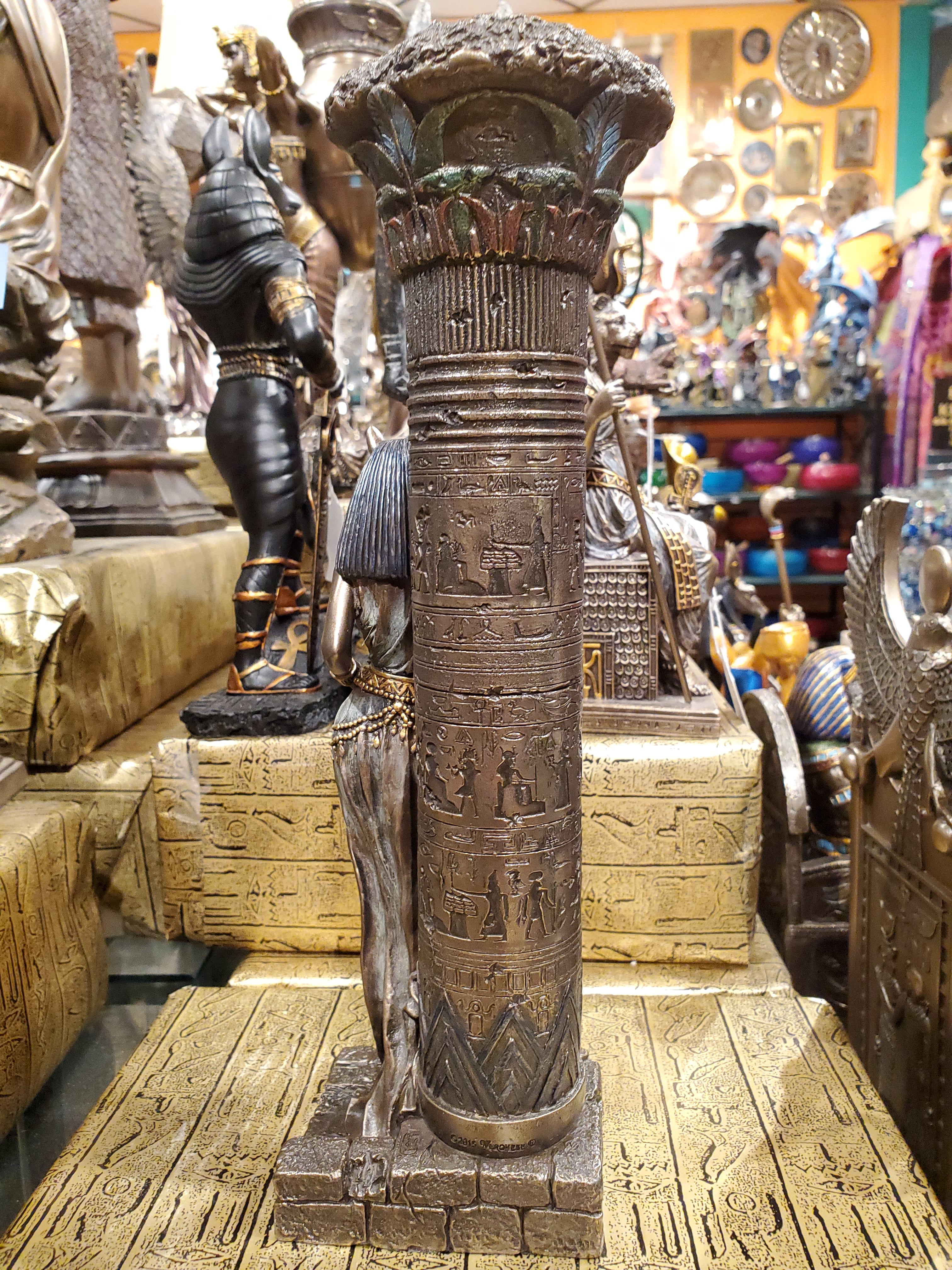 Goddess Bastet Candleholder