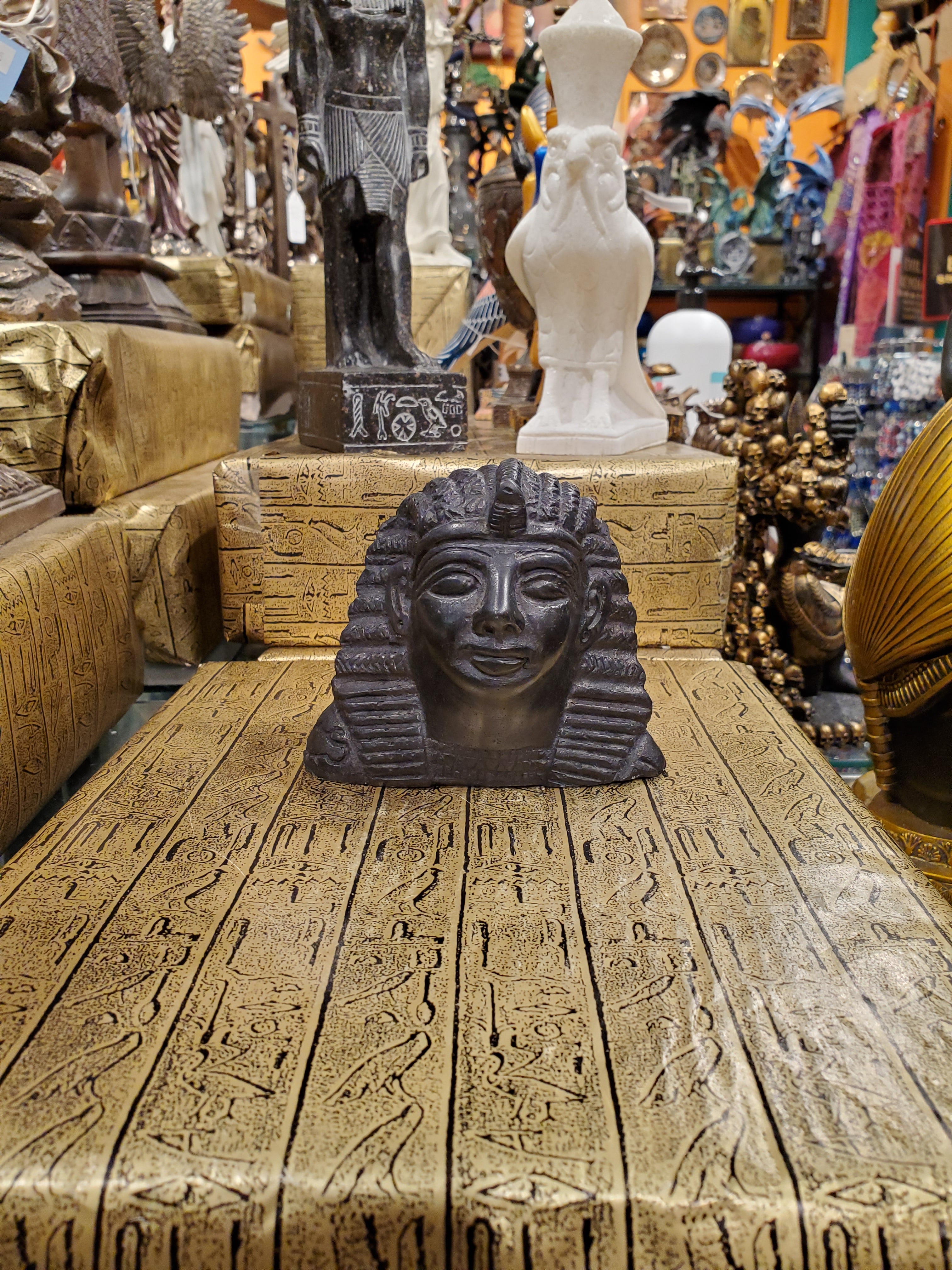 Stone Pharaoh Bust