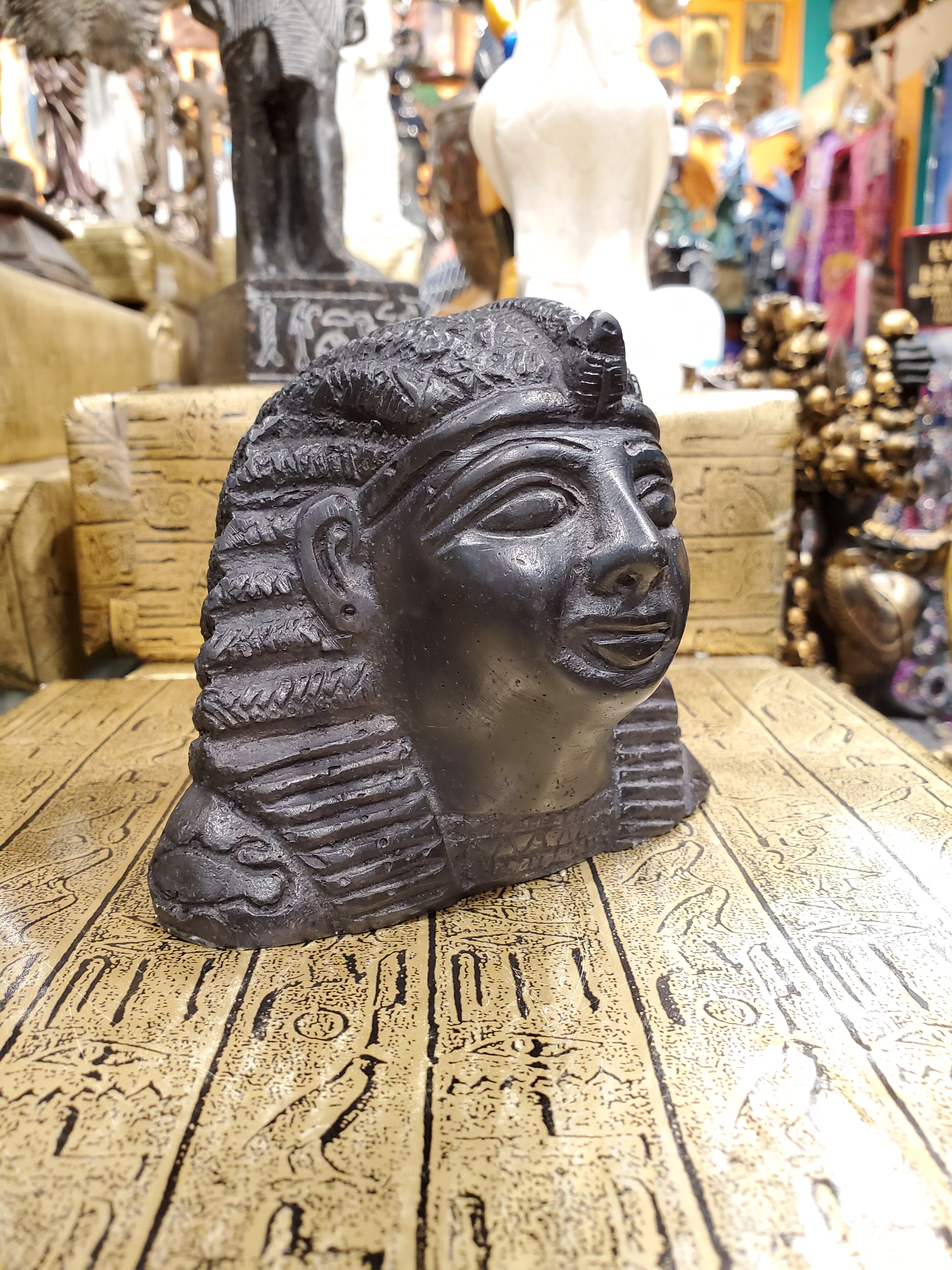 Stone Pharaoh Bust