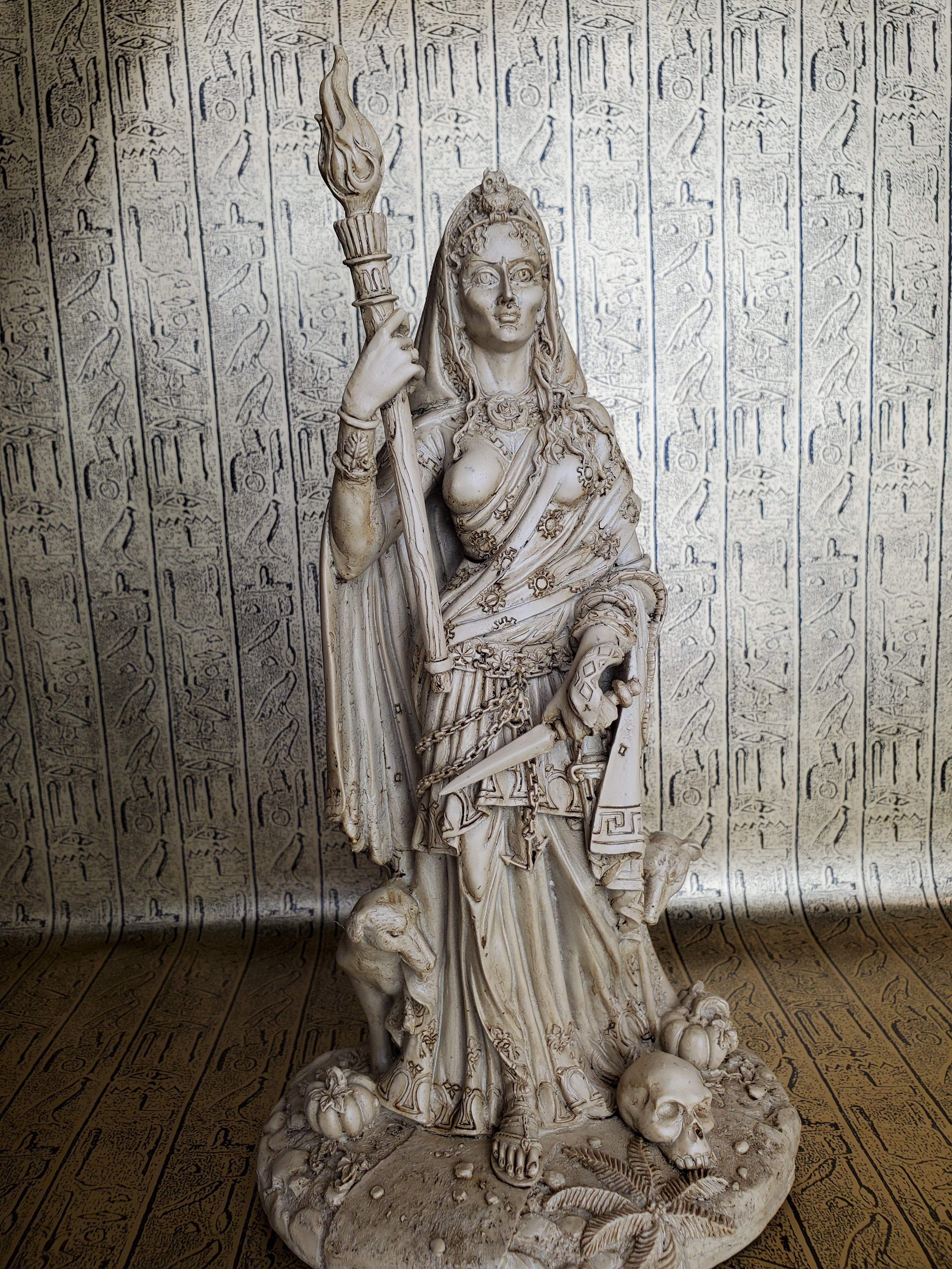 Hecate Greek Goddess of Magic Large - White