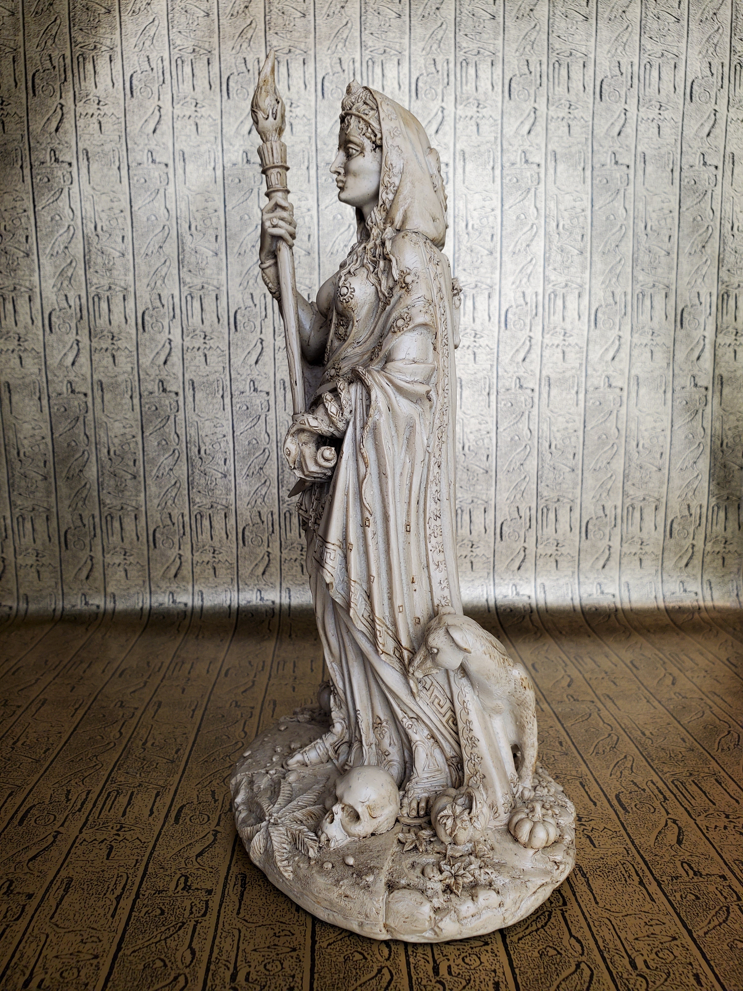 Hecate Greek Goddess of Magic Large - White