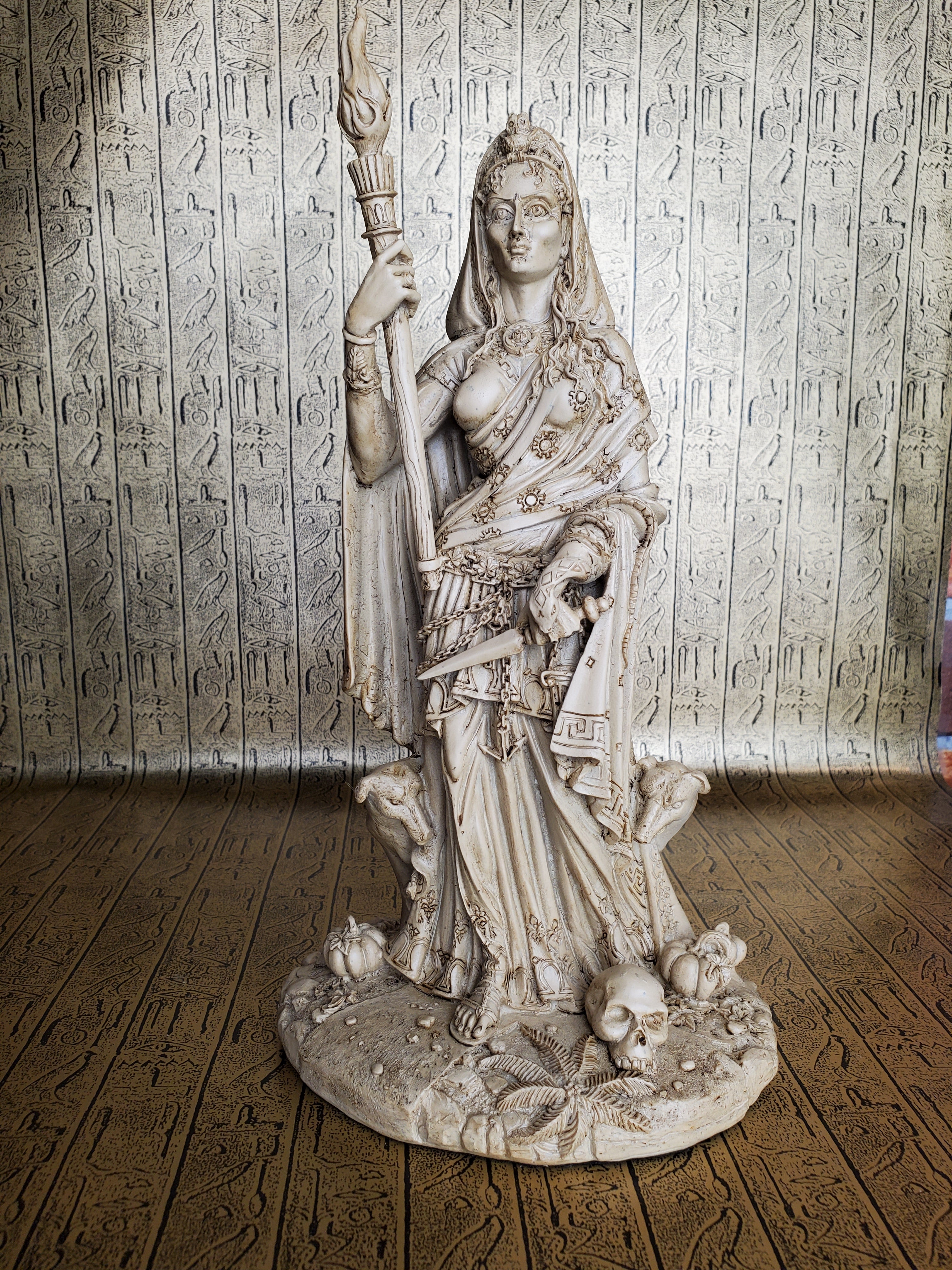 Hecate Greek Goddess of Magic Large - White