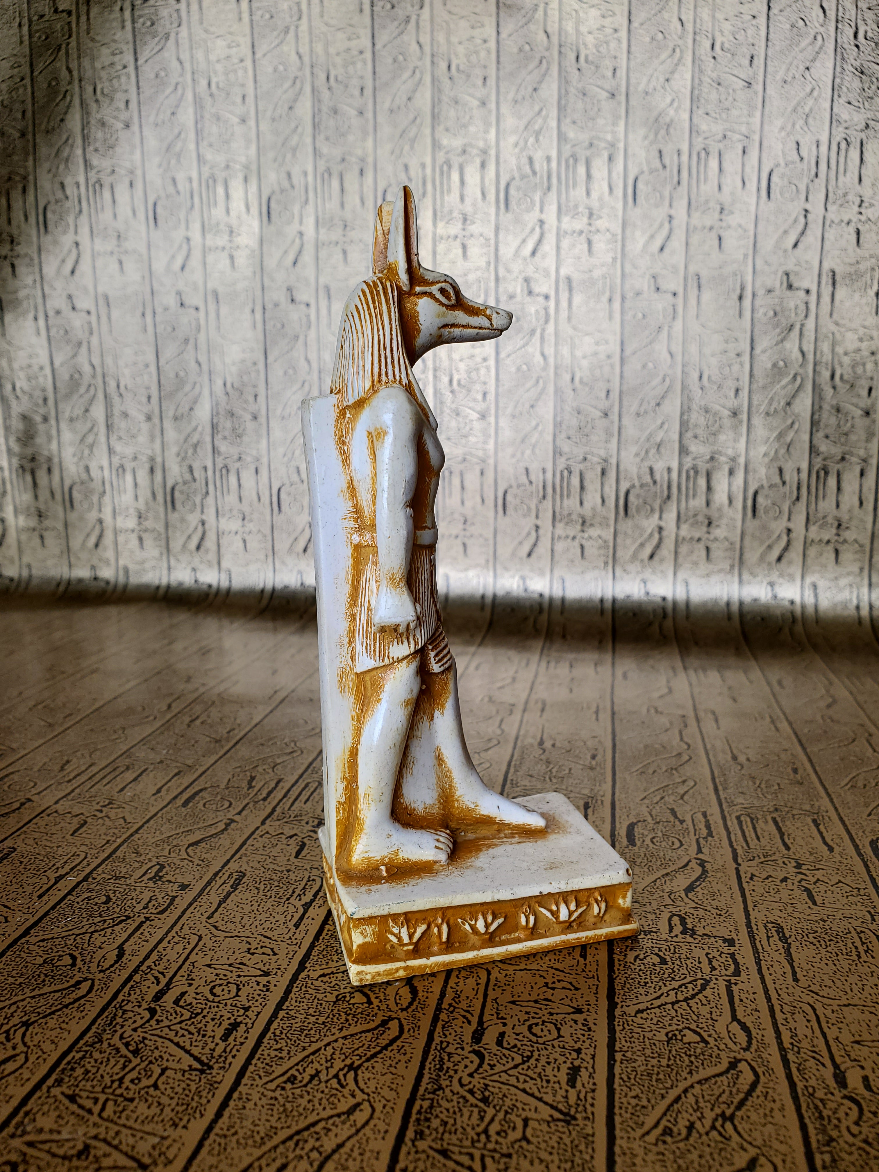 Anubis Statue - Faux Faience