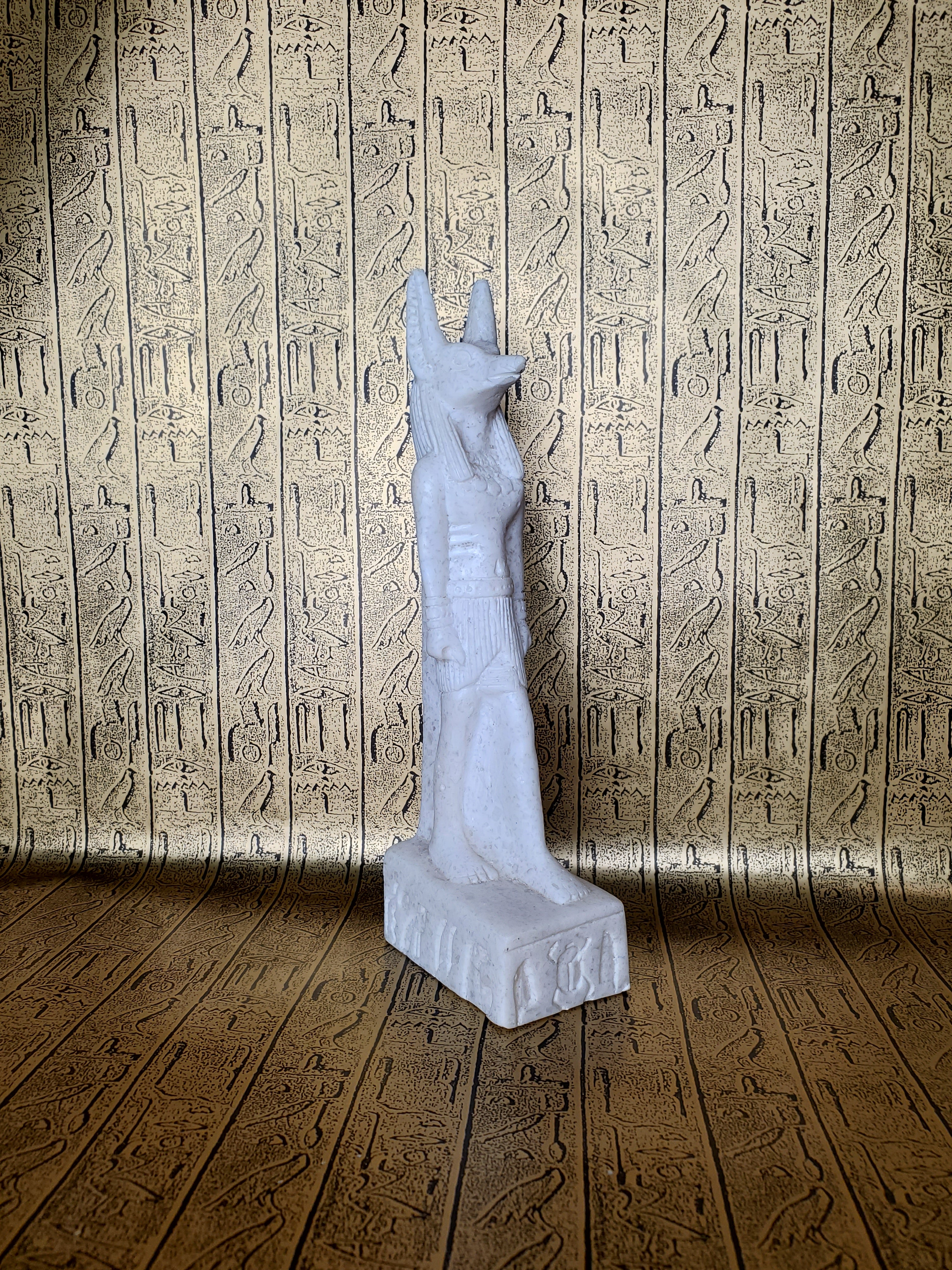 Anubis Alabaster Statue