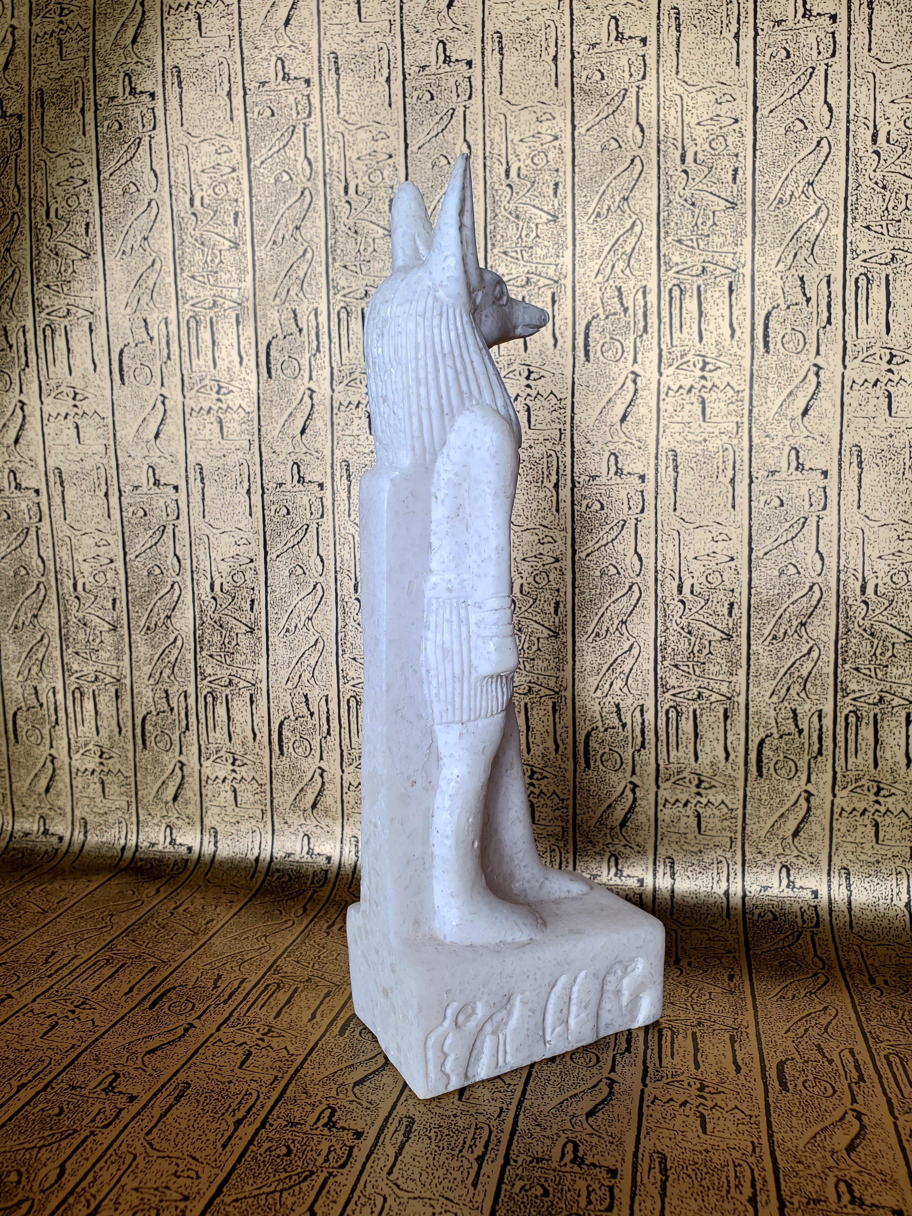 Anubis Alabaster Statue