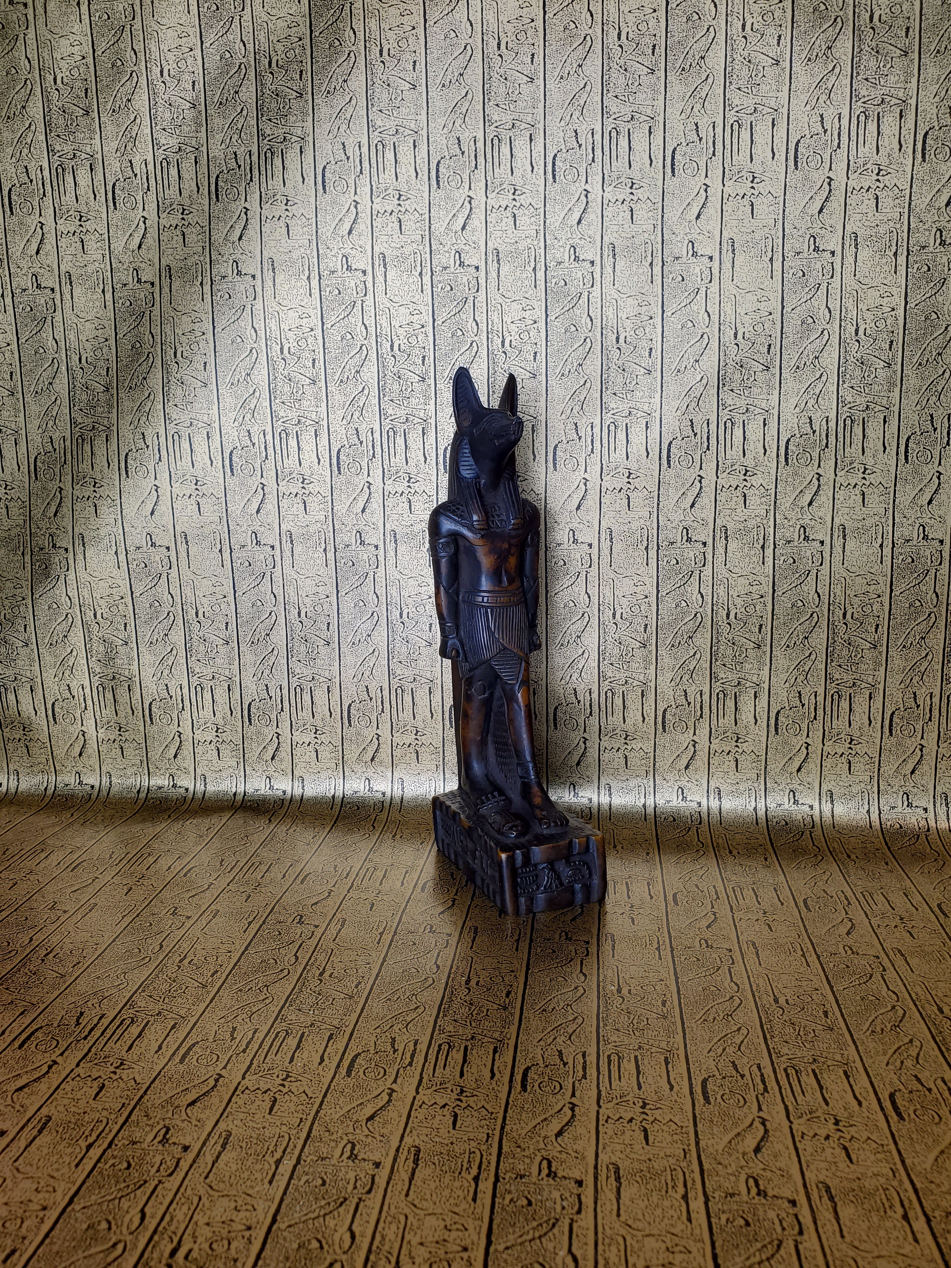 Anubis Stone Statue - Made in Egypt