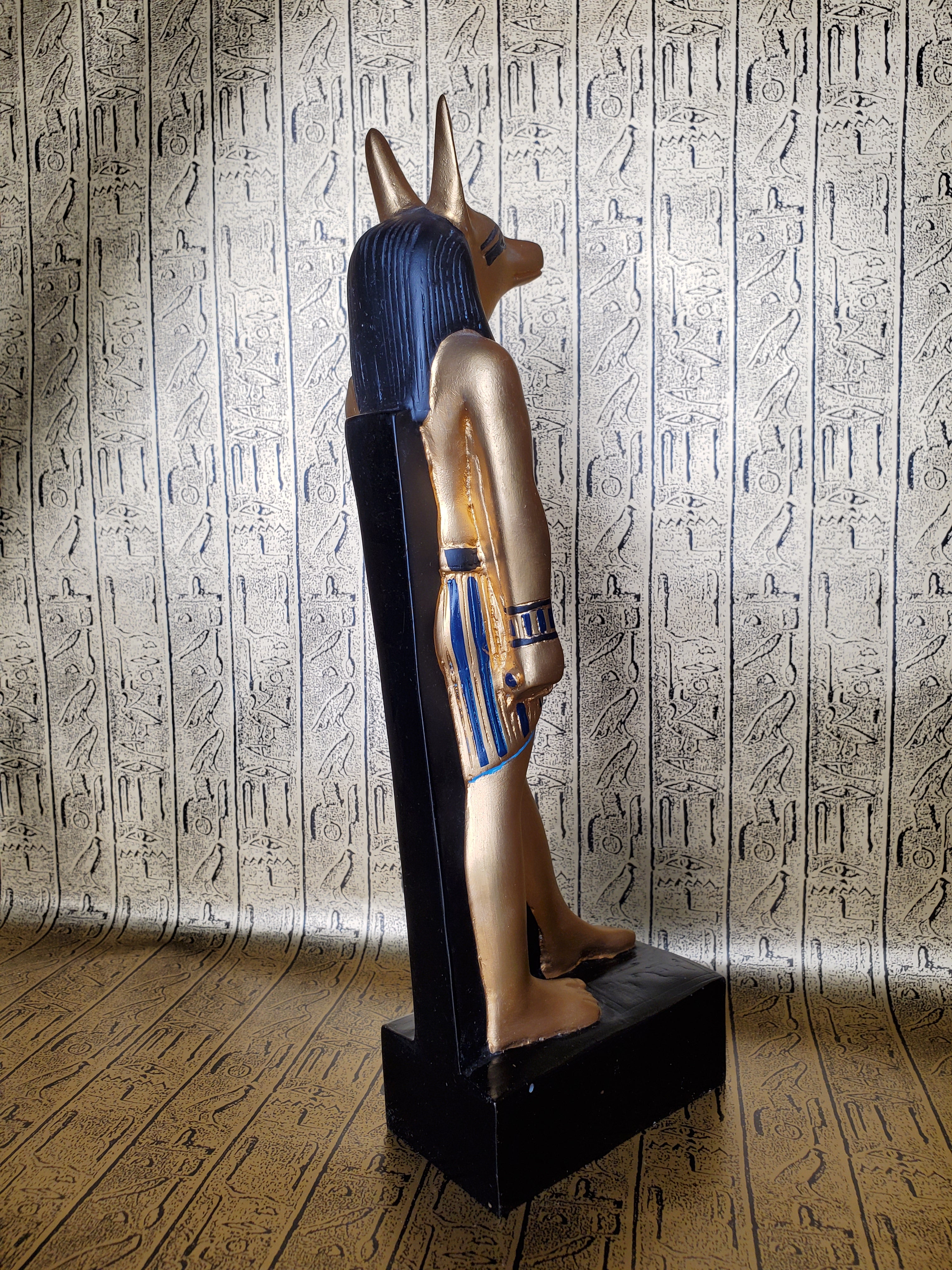 Anubis Stone Statue - Made in Egypt