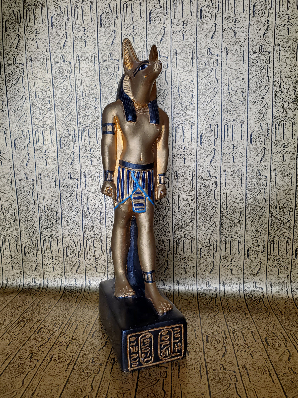 Anubis Stone Statue - Made in Egypt