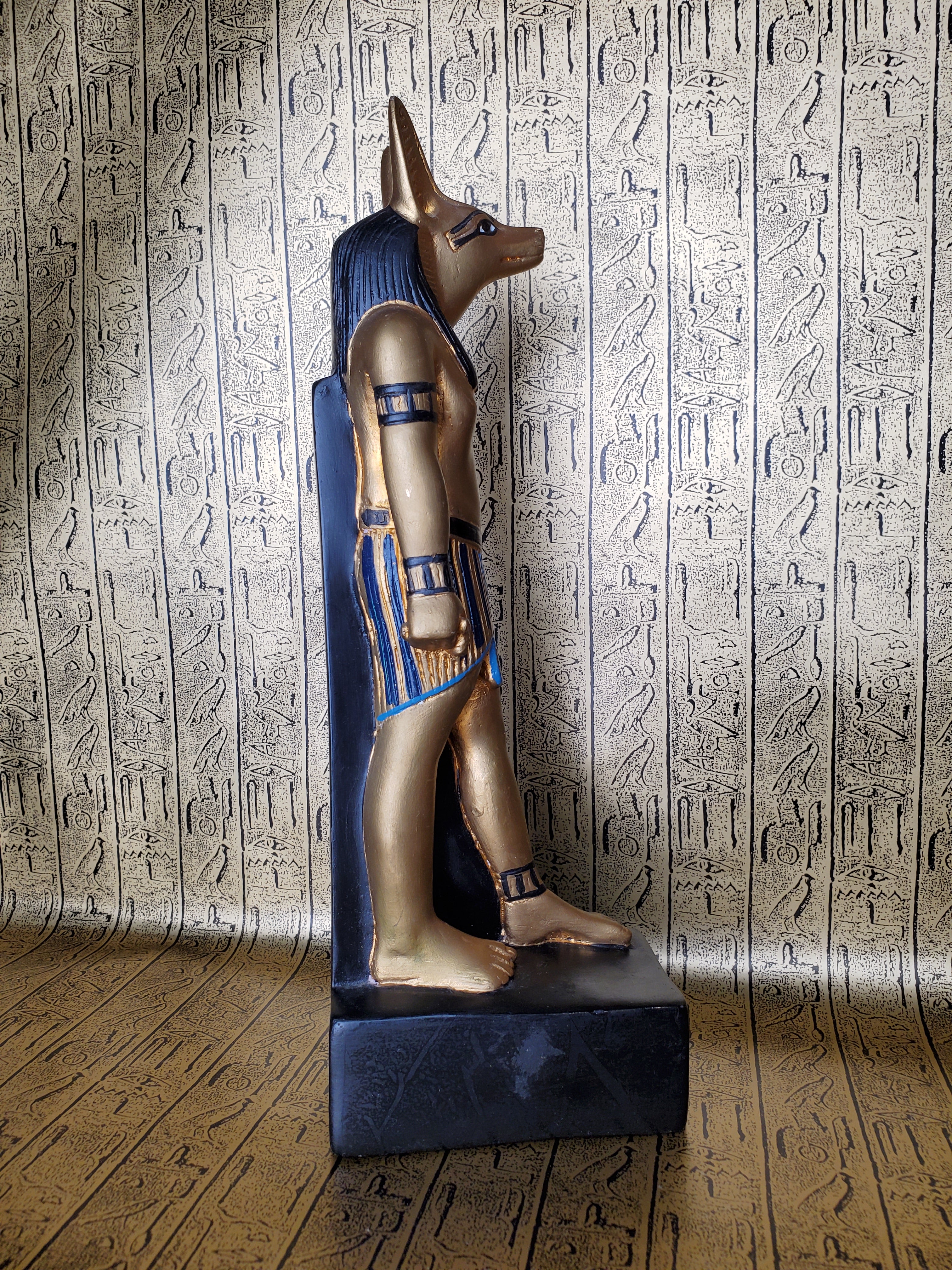 Anubis Stone Statue - Made in Egypt