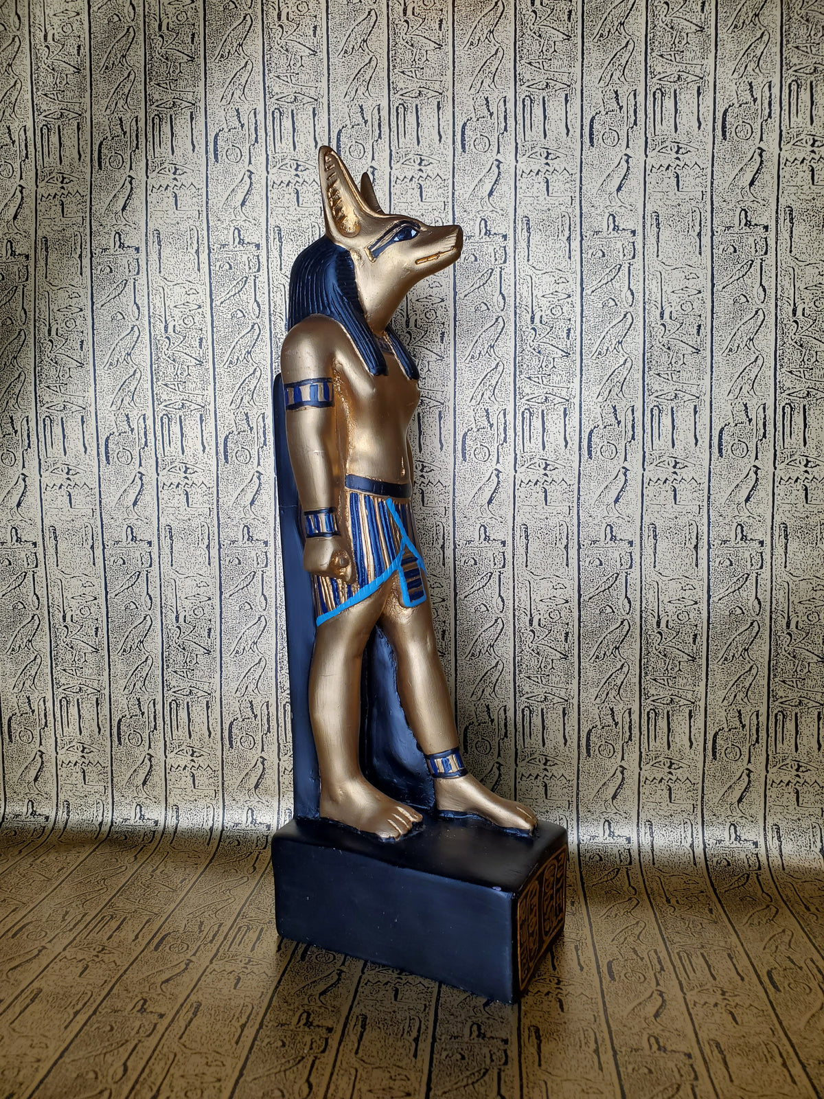 Anubis Stone Statue - Made in Egypt