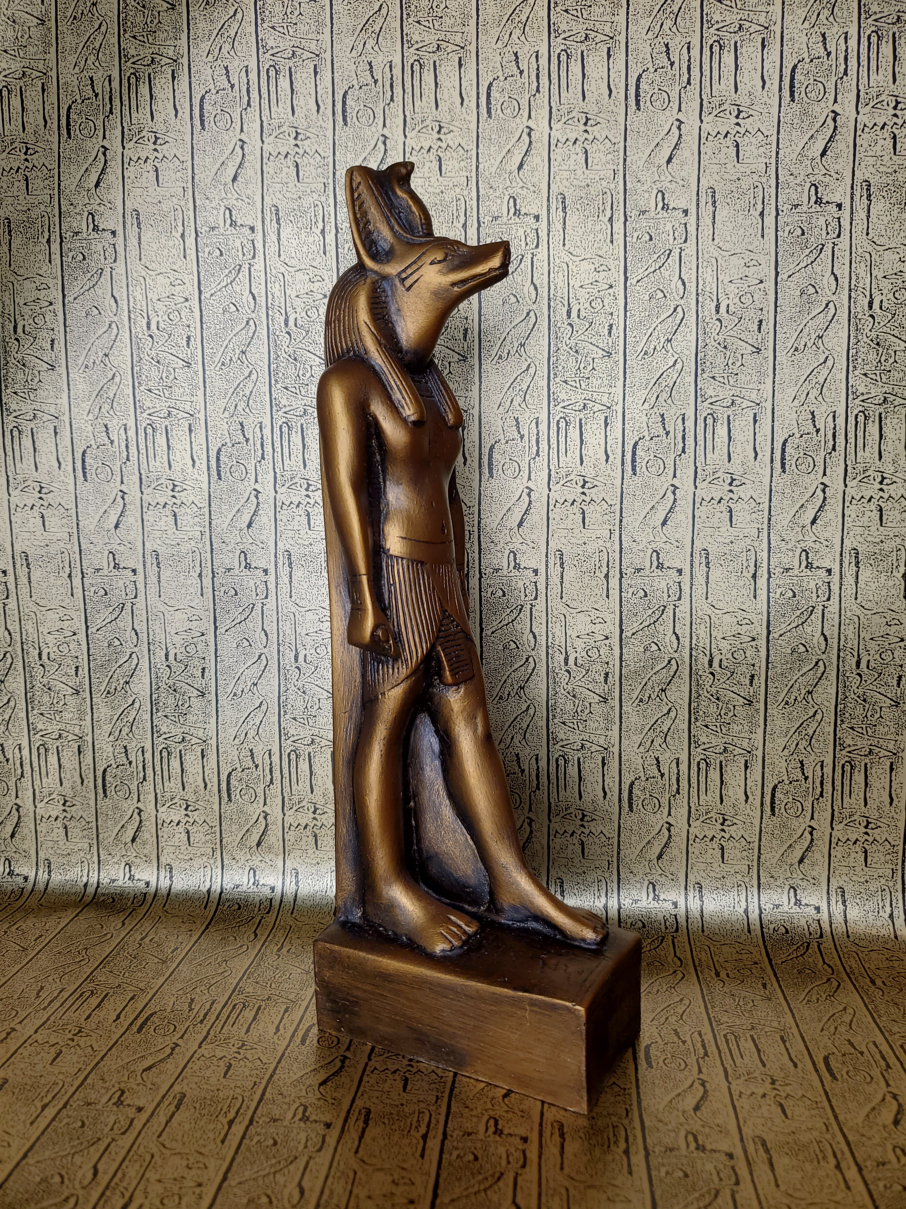 Anubis Stone Statue - Made in Egypt