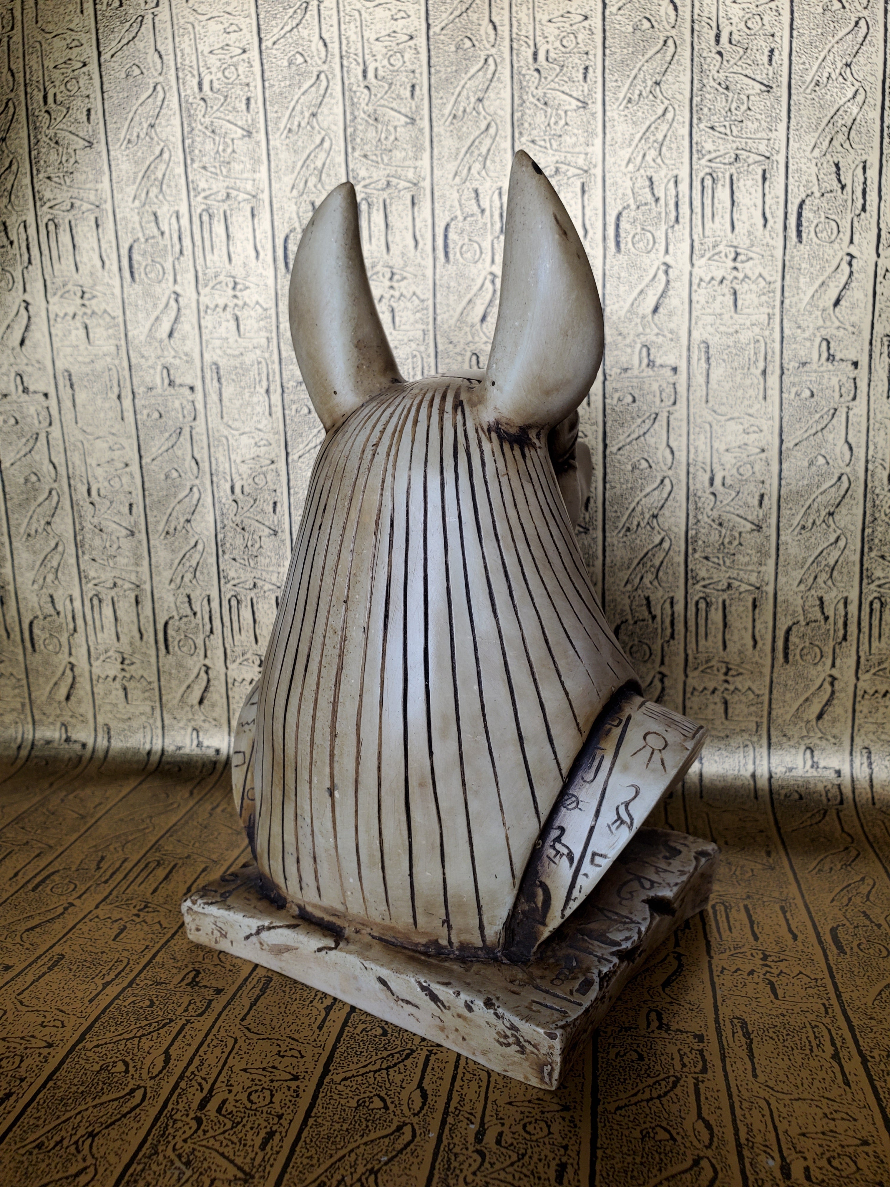 Anubis Bust Statue - Made in Egypt