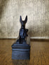 Anubis On Sarcophagus Statue - Made in Egypt