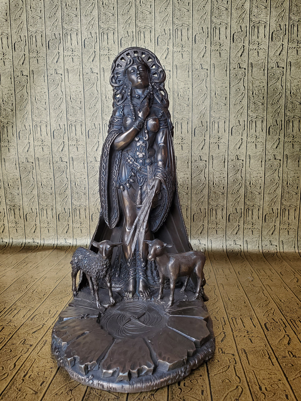Celtic Goddess Brigid Statue