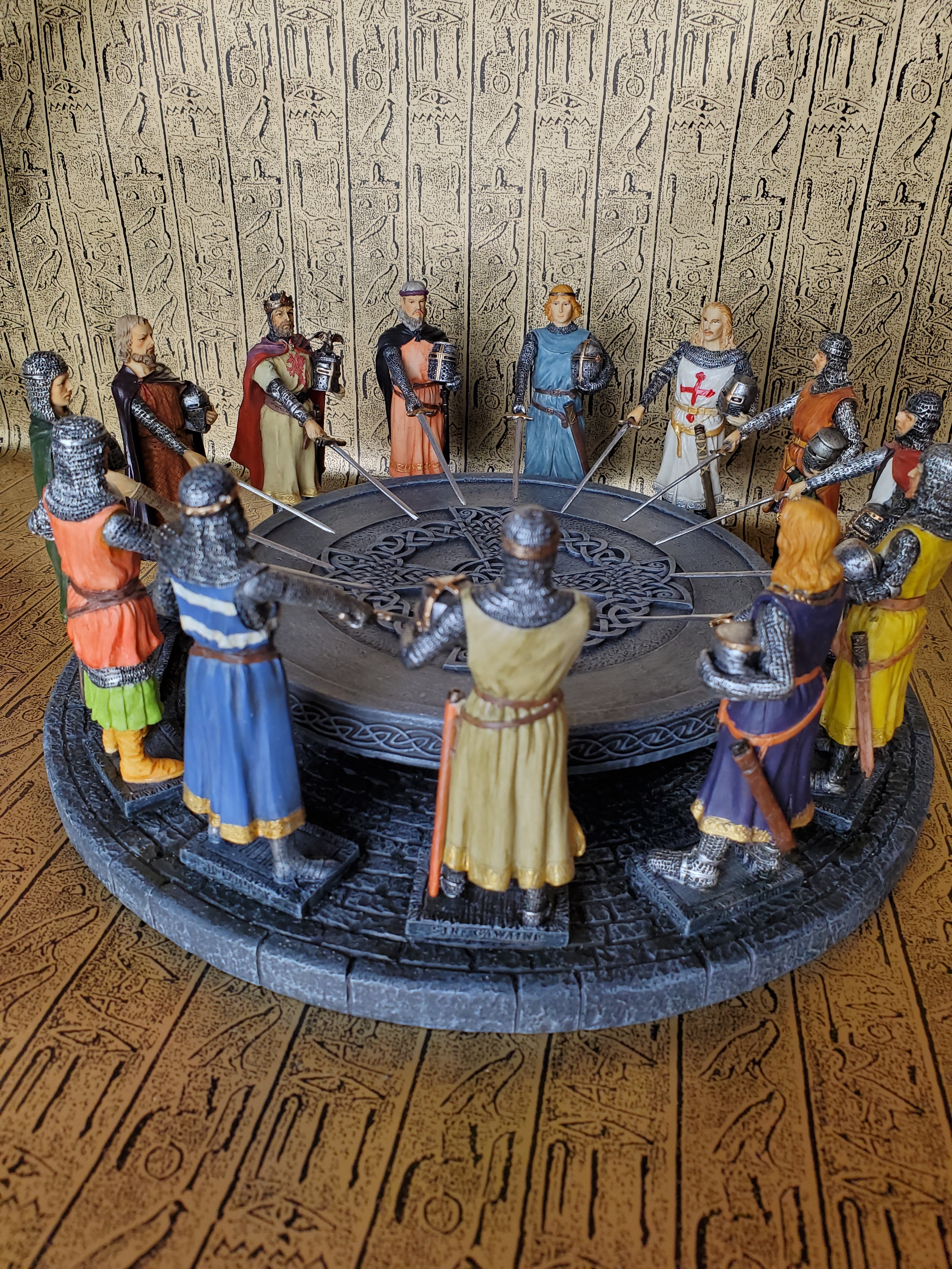 King Arthur and the Knights at the Round Table Statue