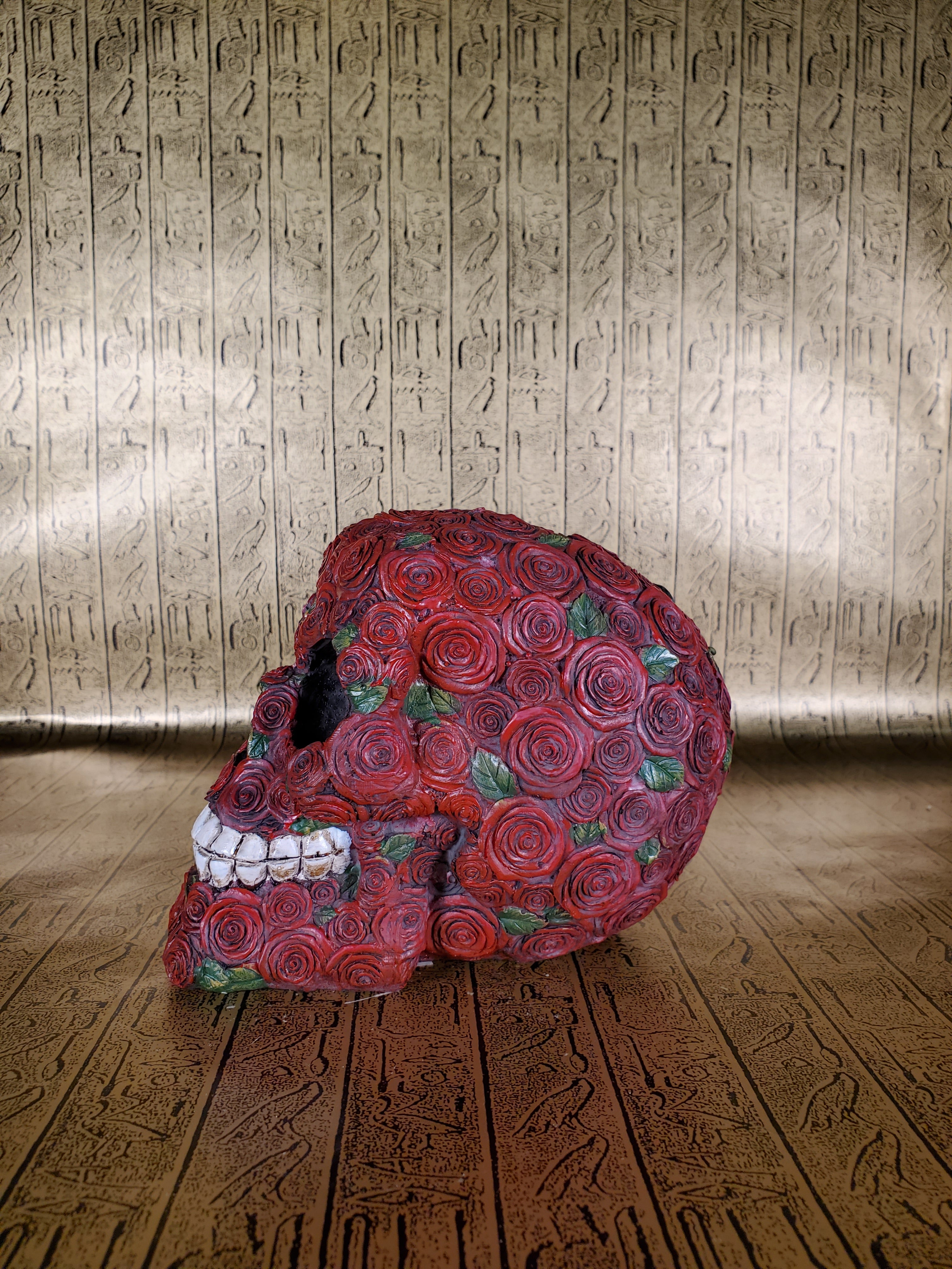 Roses Skull