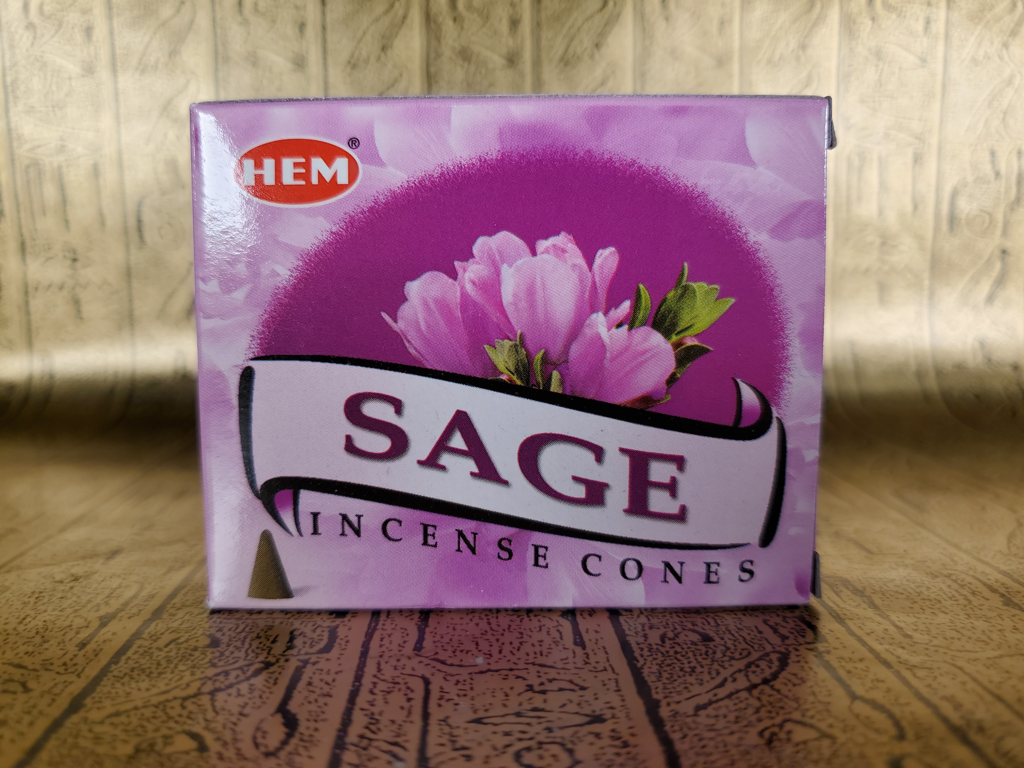 Sage Incense Cone