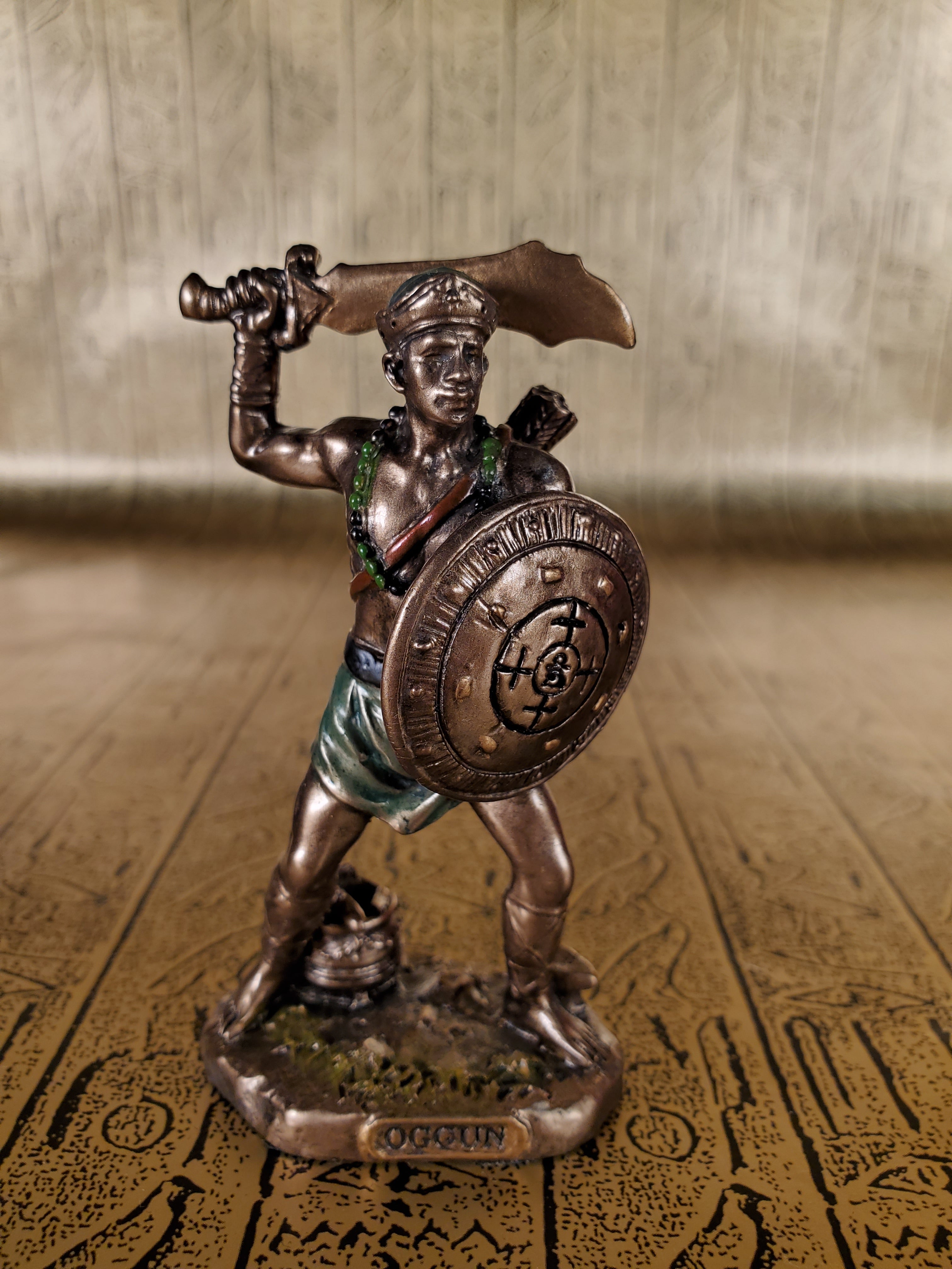 Ogun Mini Statue