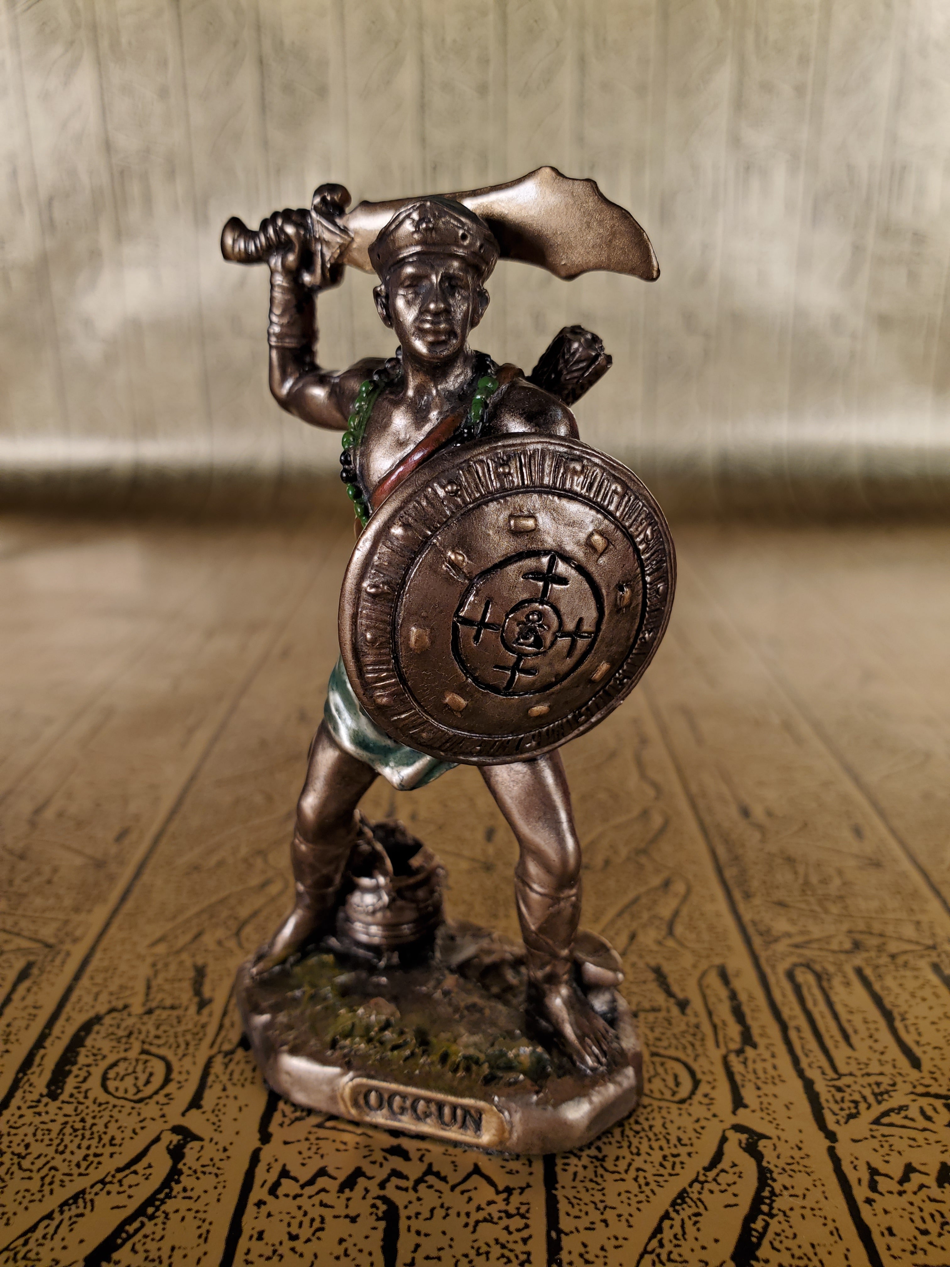 Ogun Mini Statue