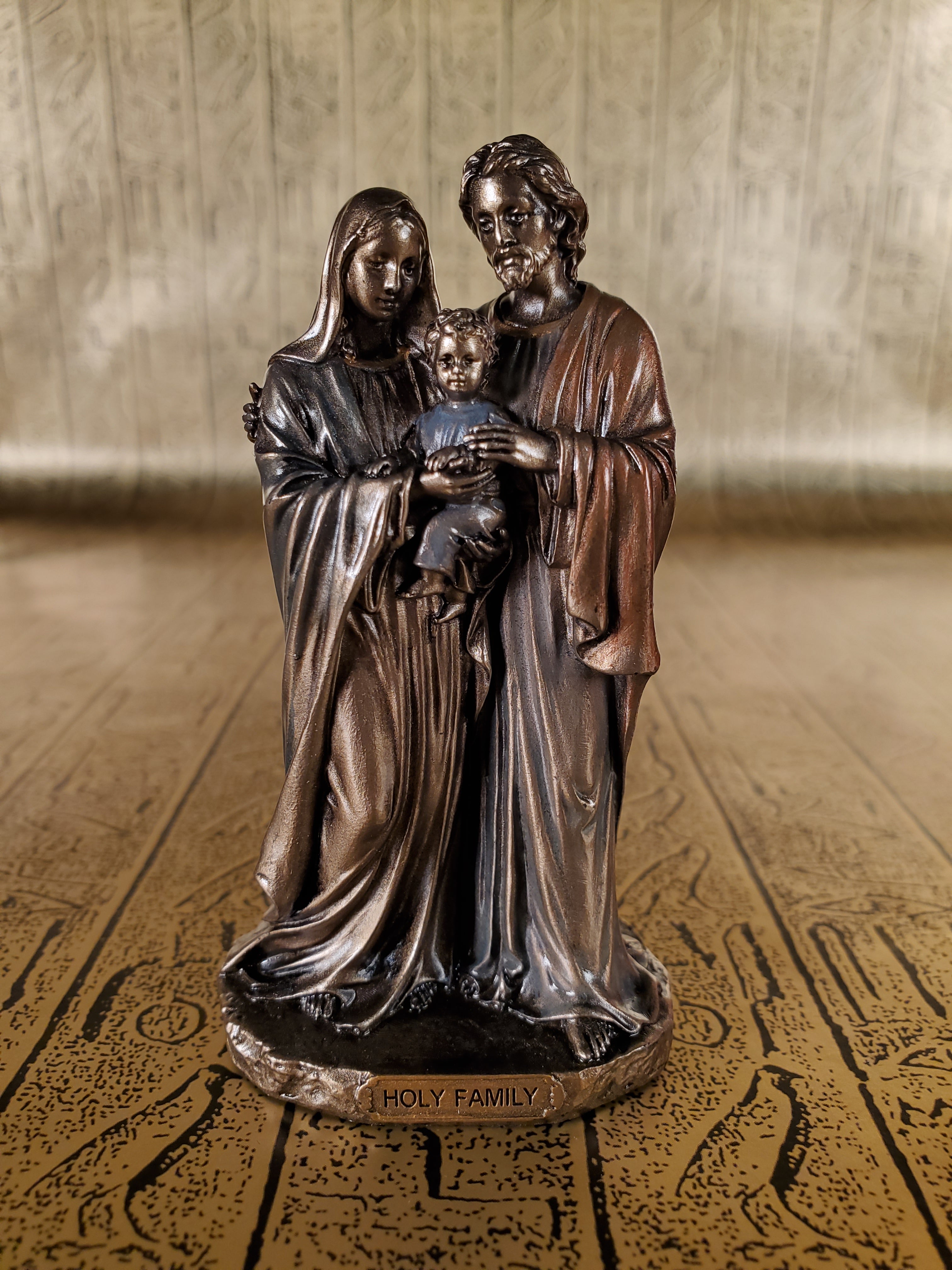 Holy Family Mini Statue