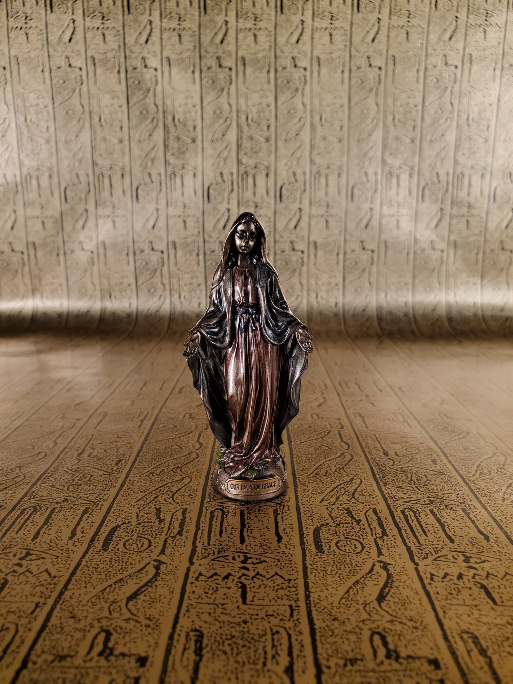 Our Lady of Grace Mini Statue