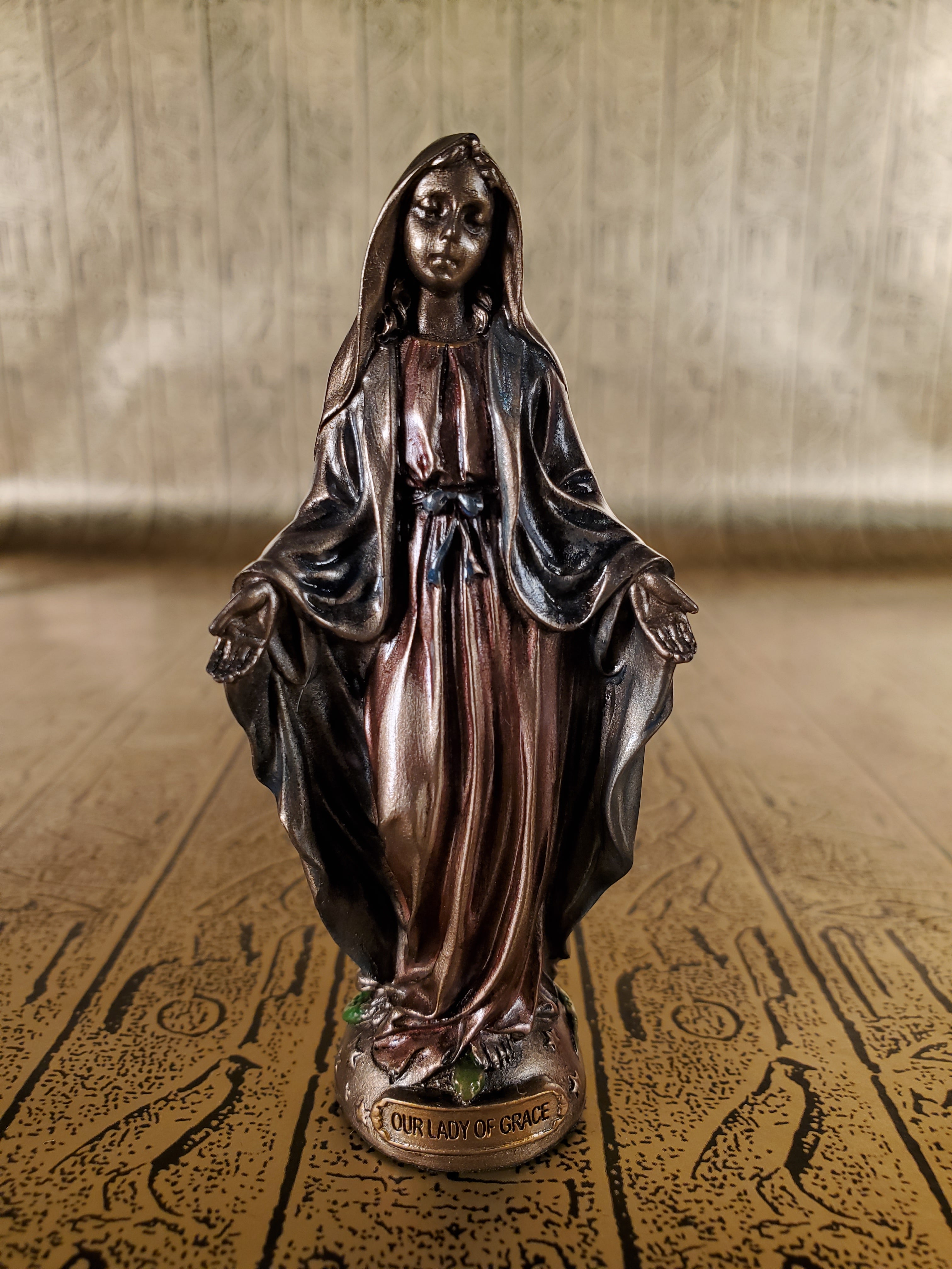 Our Lady of Grace Mini Statue