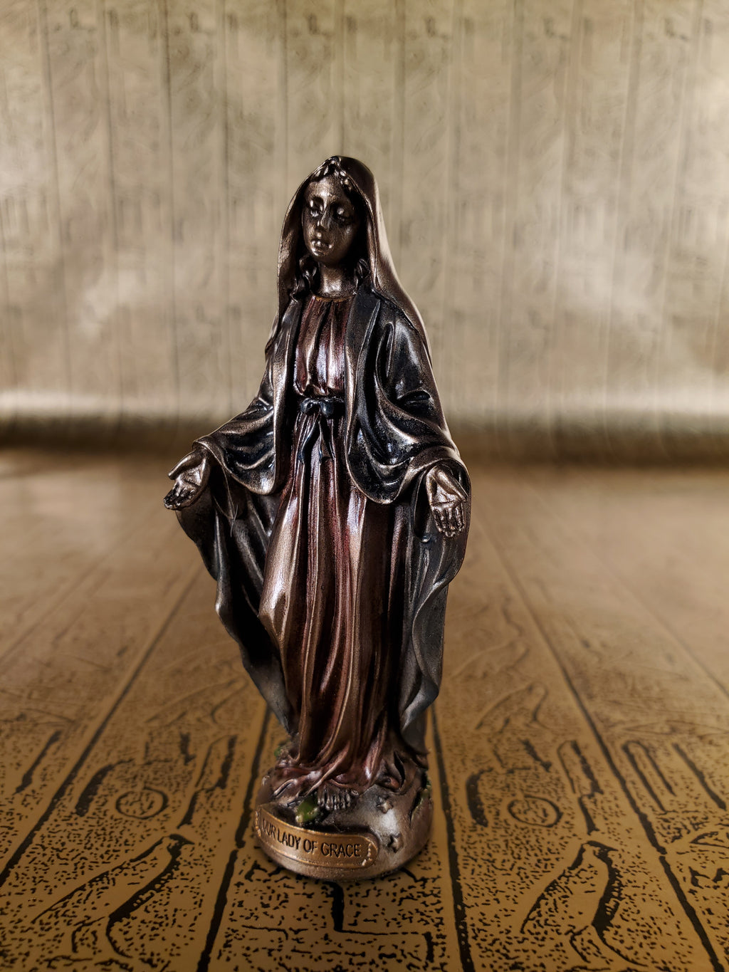 Our Lady of Grace Mini Statue