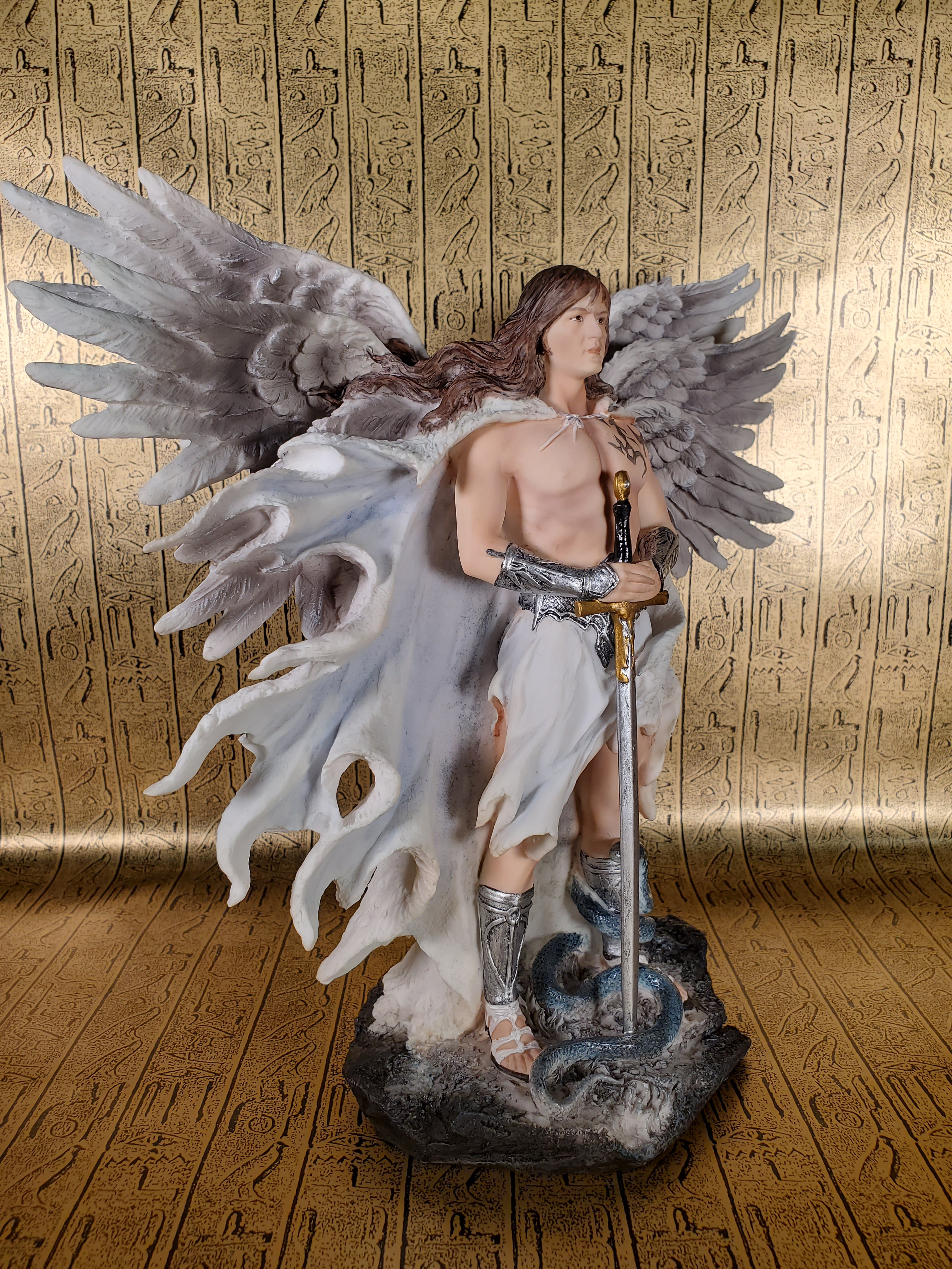 Six Winged Seraphim Statue - Seraph Guardian Angel