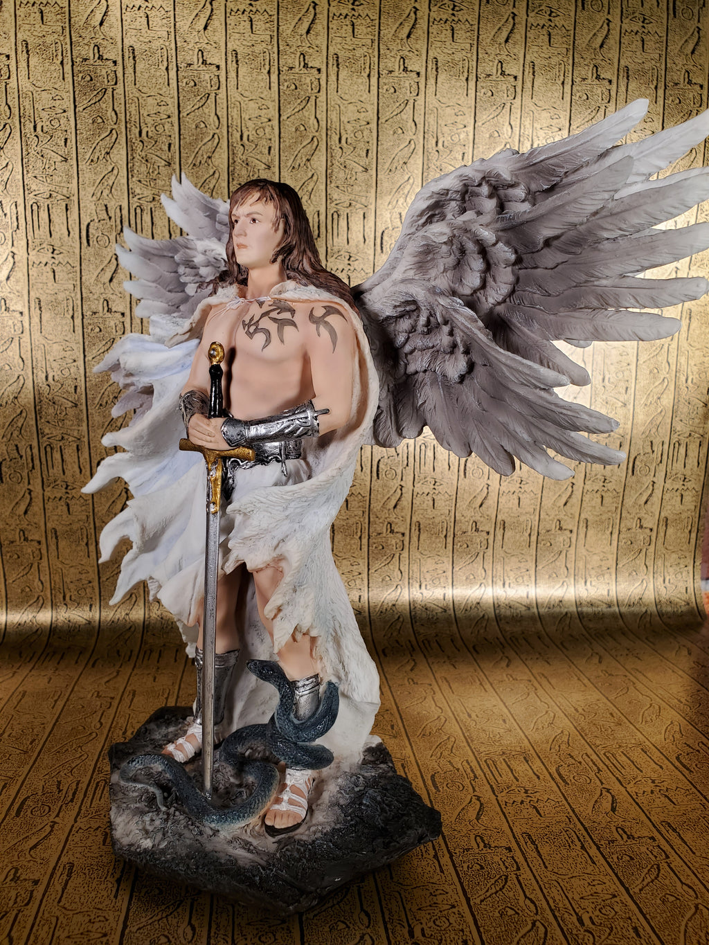 Six Winged Seraphim Statue - Seraph Guardian Angel