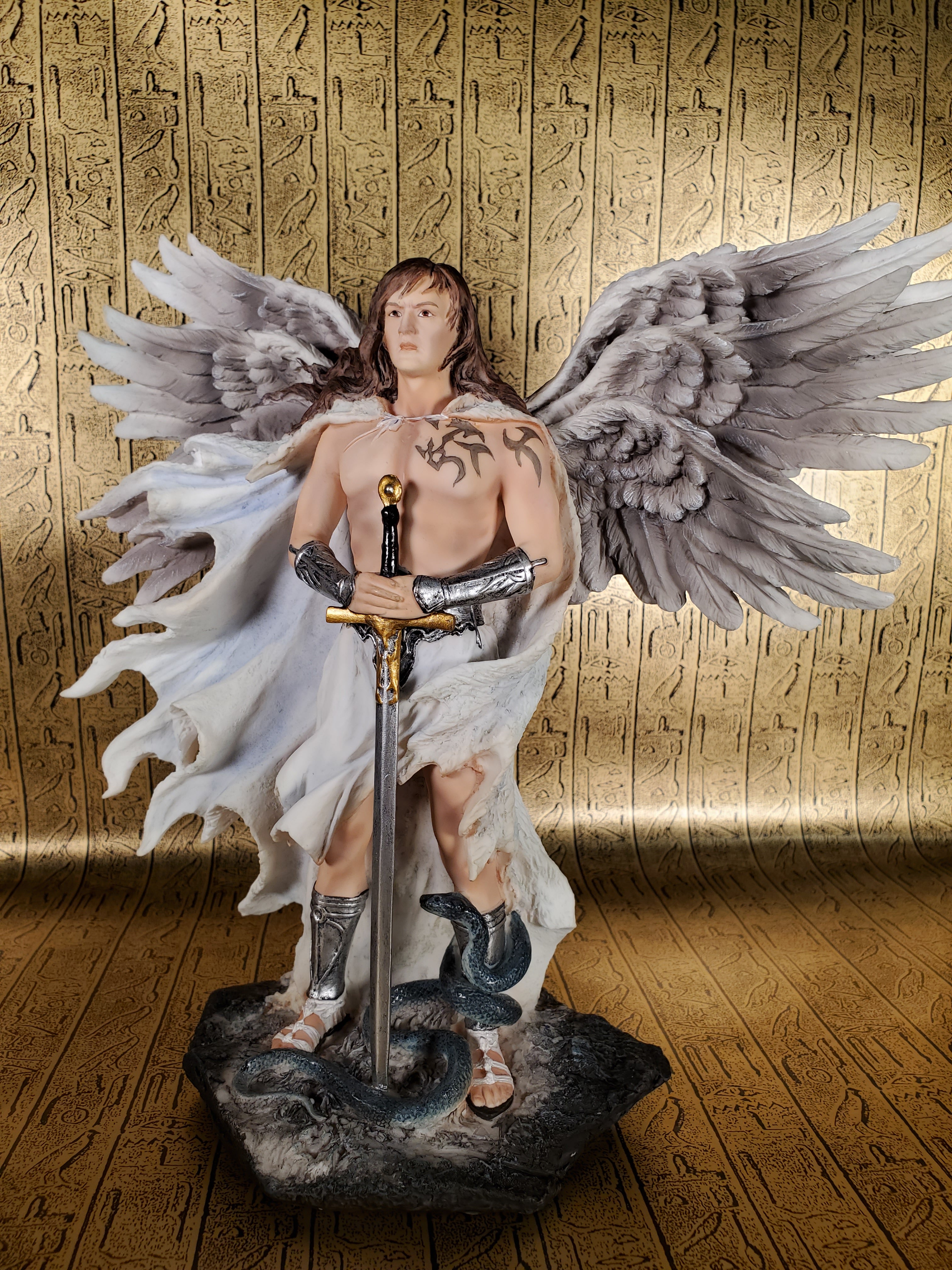 Six Winged Seraphim Statue - Seraph Guardian Angel