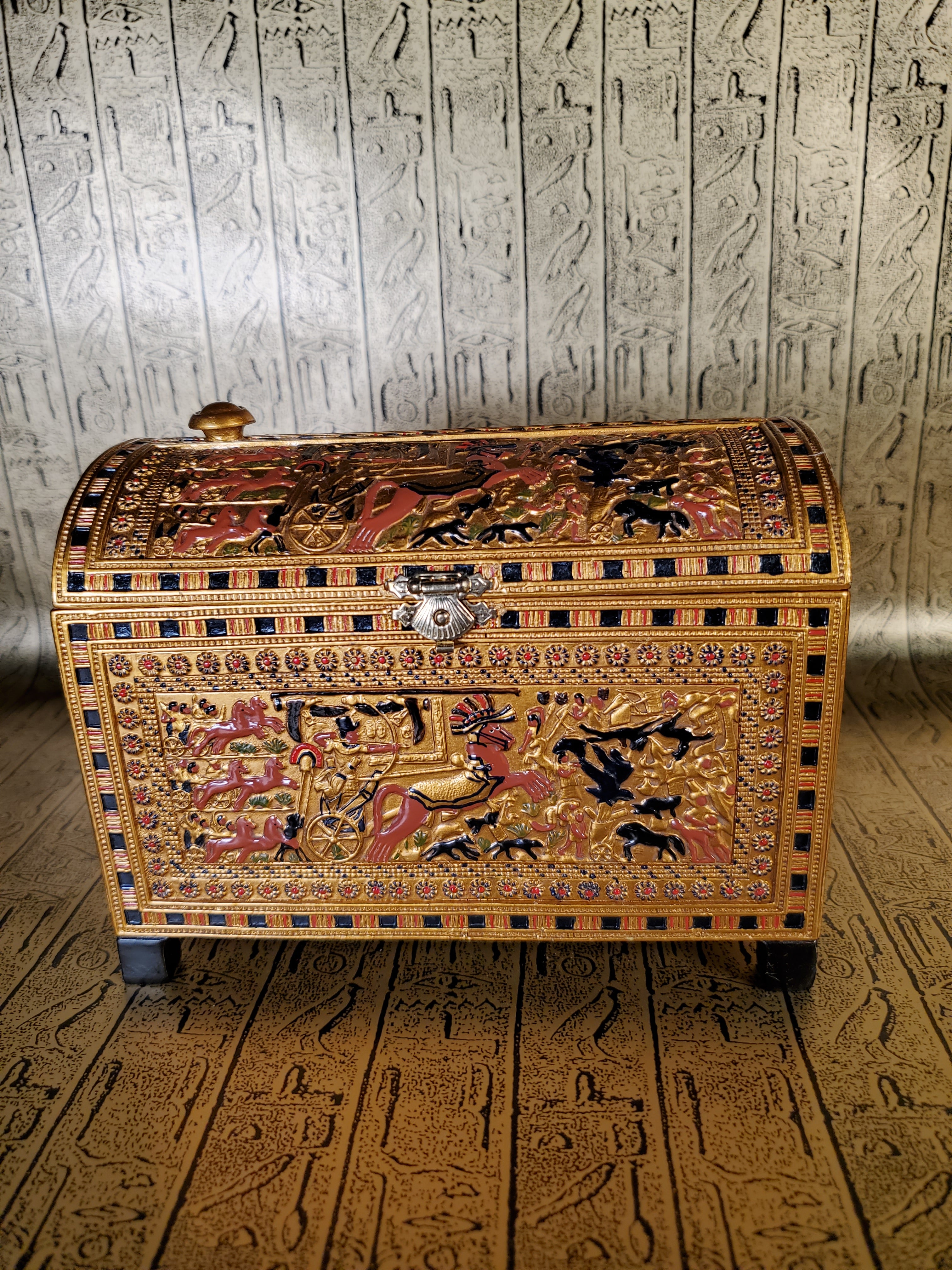 King Tut's Chest Trinket Box