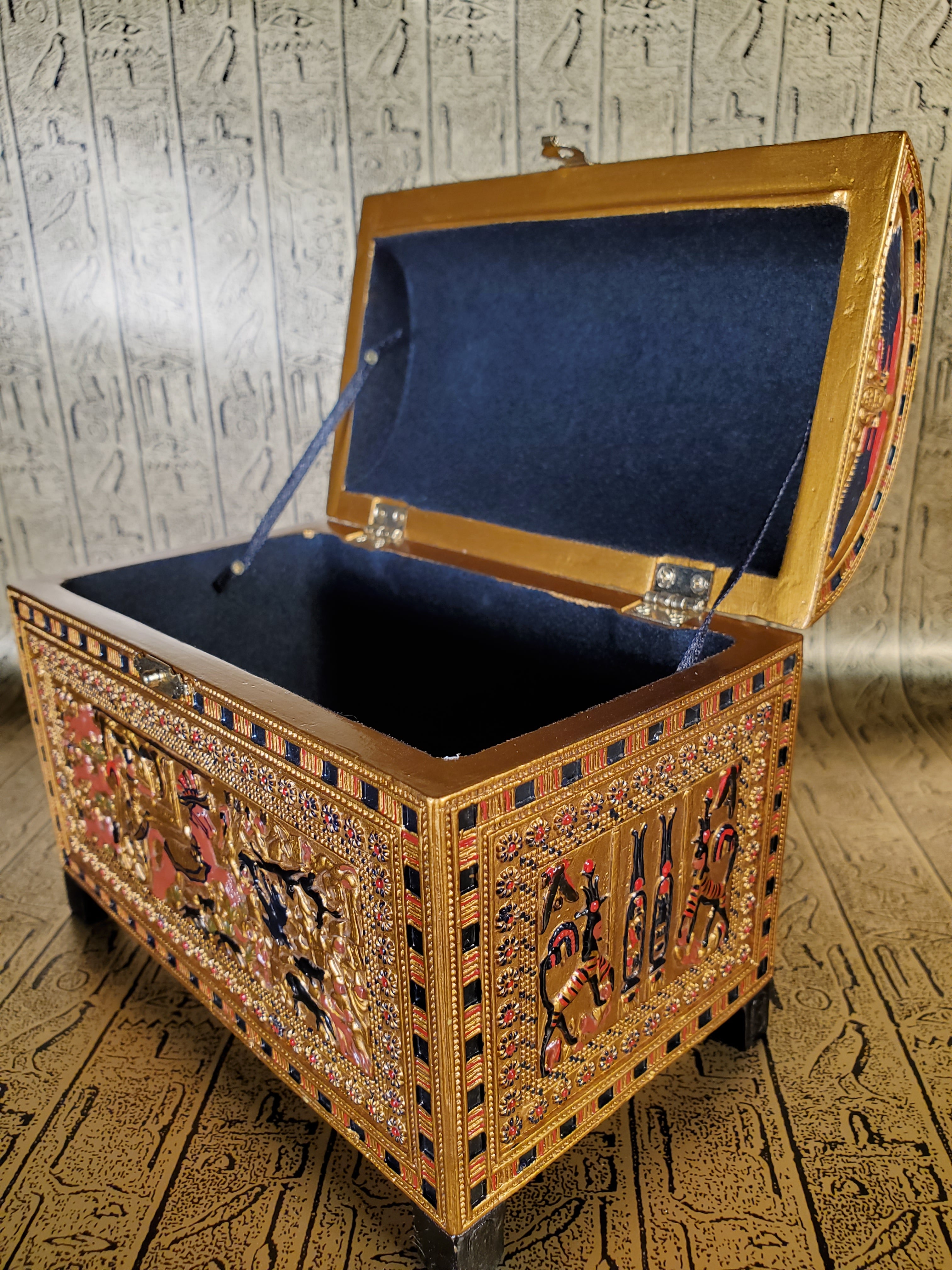 King Tut's Chest Trinket Box