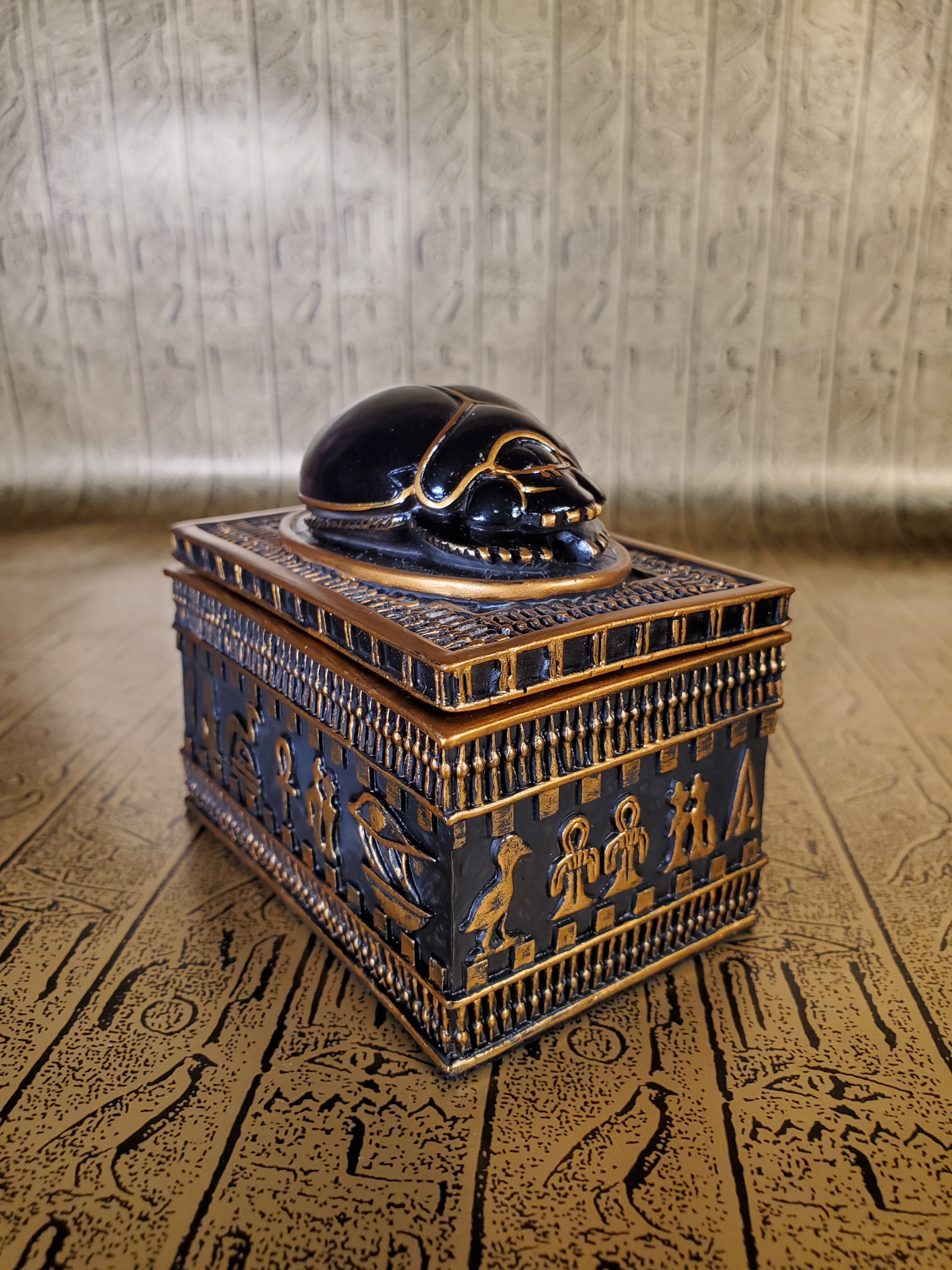 Scarab Trinket Box