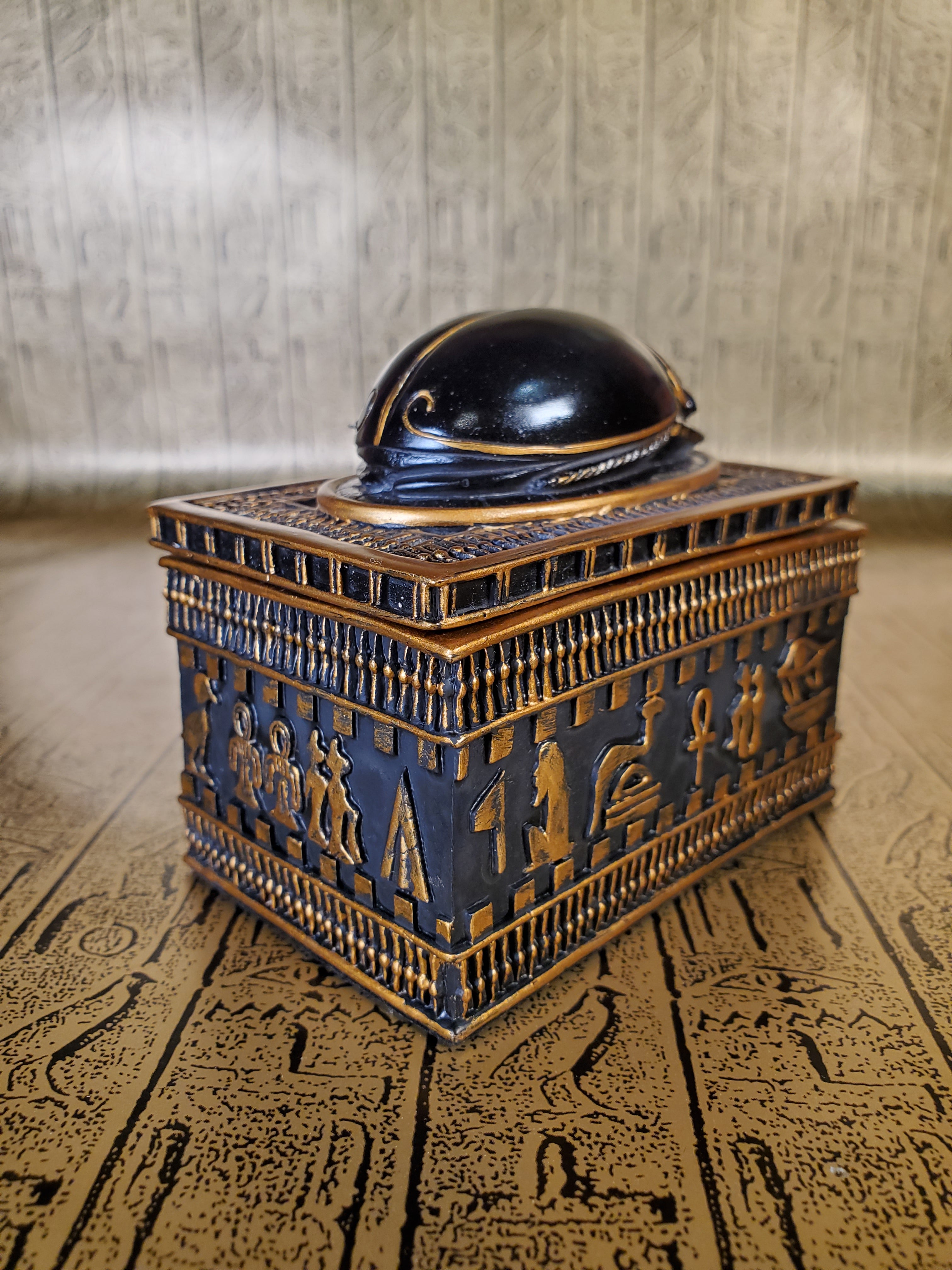 Scarab Trinket Box